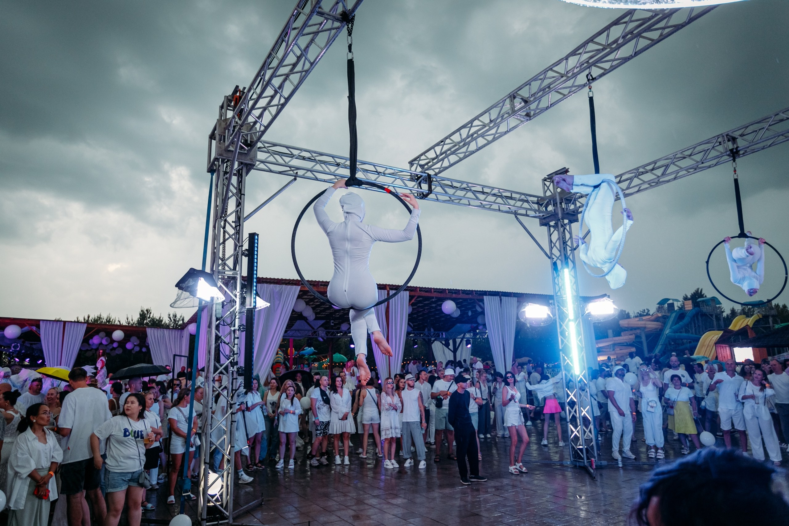 White Party @ Бархат парк. Репортажный фотограф Максим Полянский. Москва, Санкт-Петербург, Красноярск