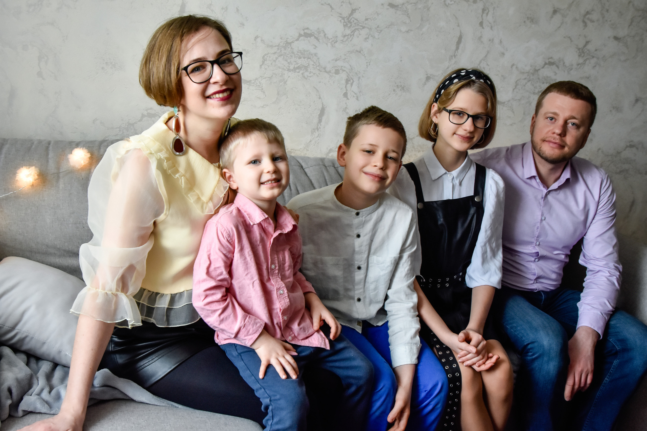 Семья Насти 2020