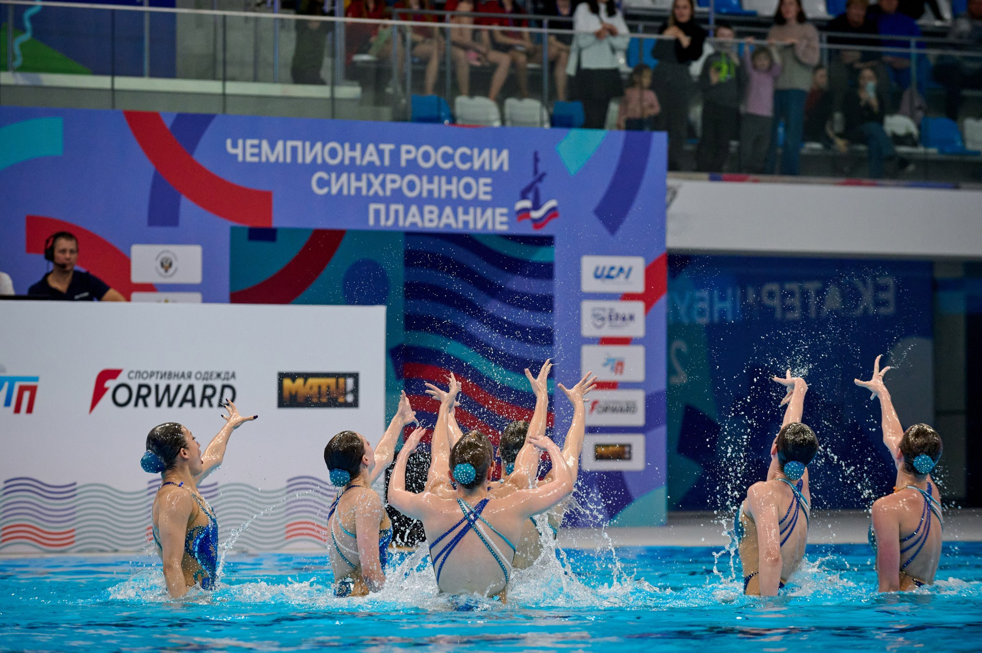 Чемпионат России Синхронное плавание 2024. Мезенцев Евгений фотограф