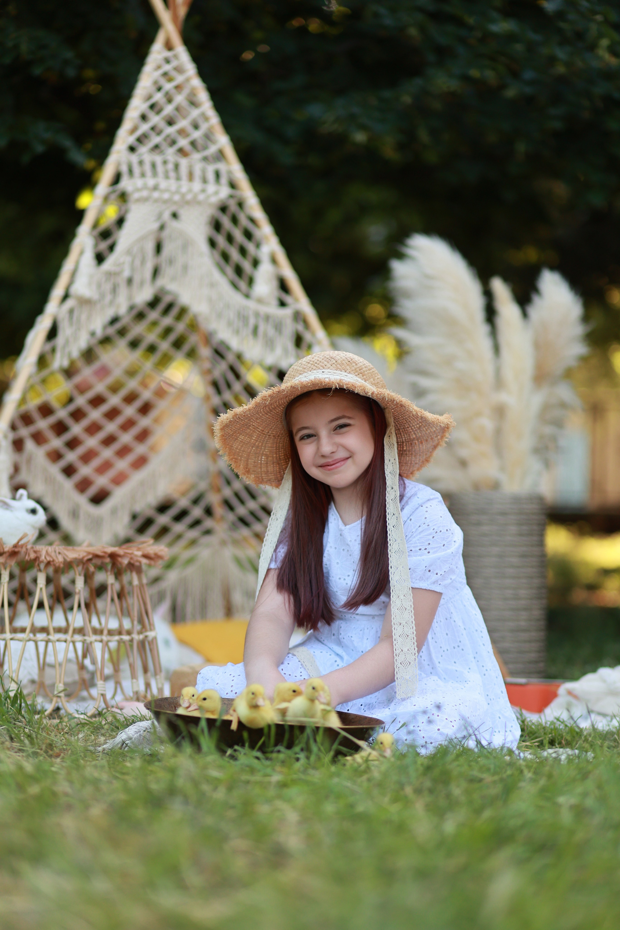 Бохо в Чистяковской Роще. Детский семейный фотограф Краснодар