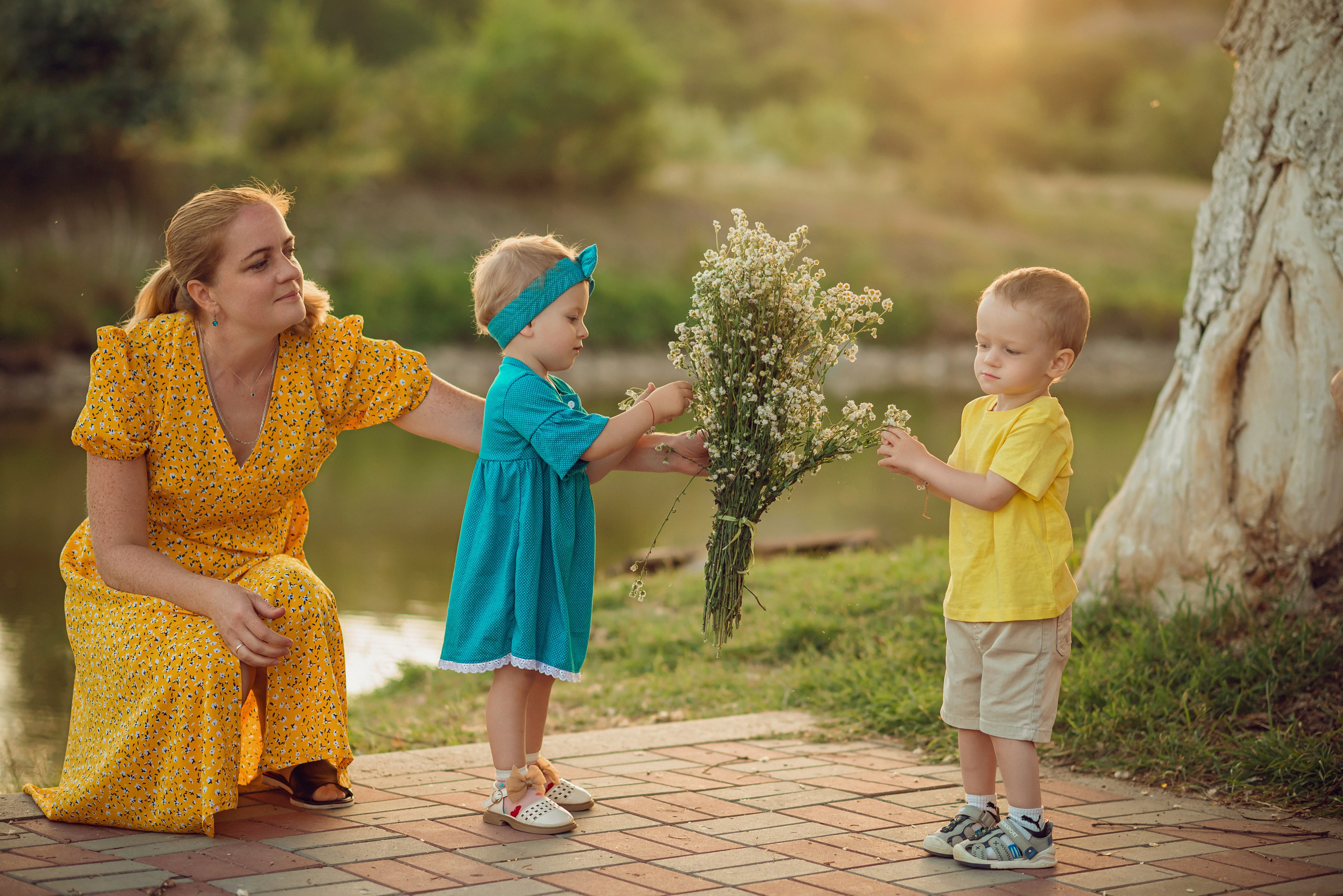 Большая семья. Семейный фотограф в Краснодаре