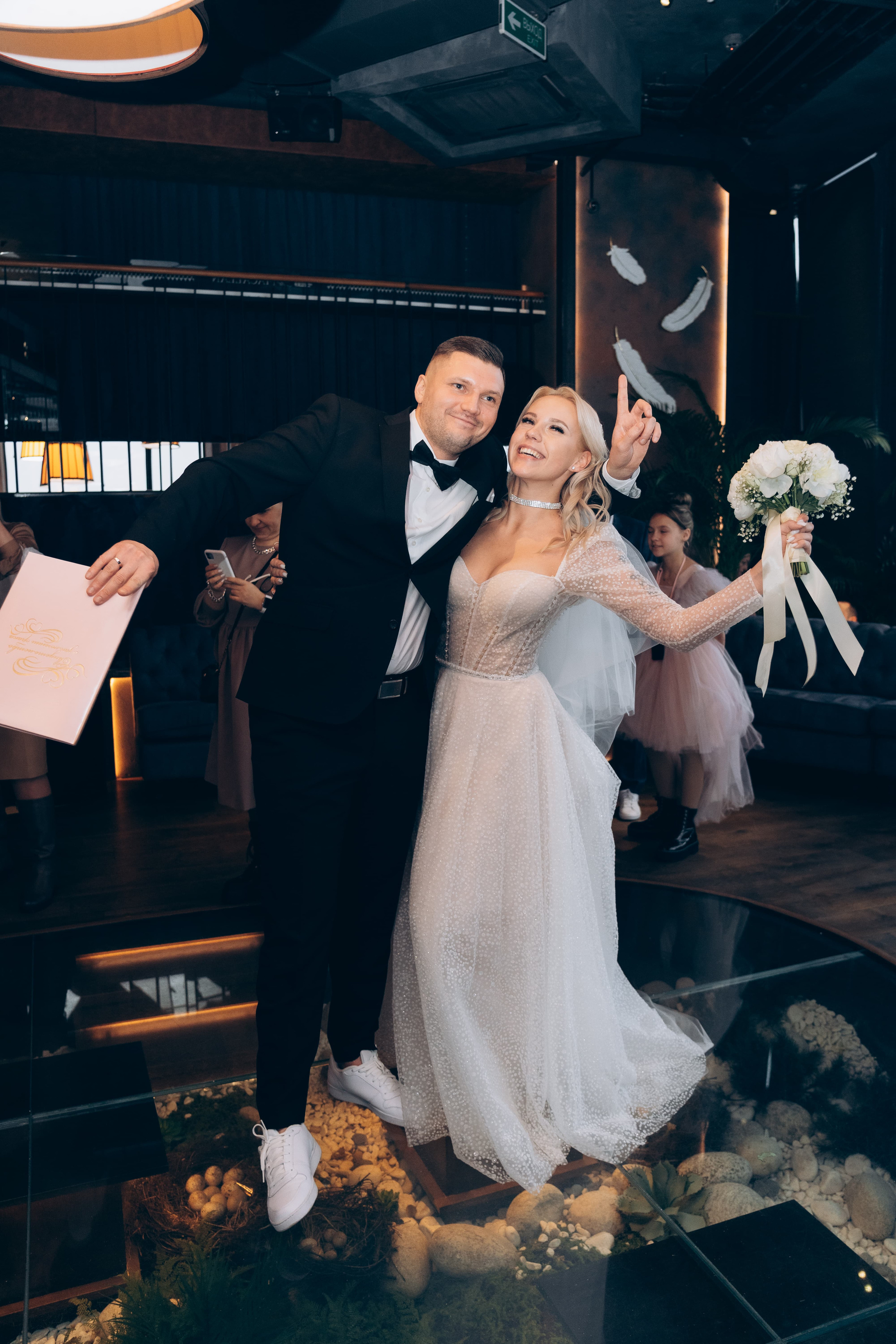 Михаил и Евгения (Башня Око, Birds, Москва-Сити). Фото & Видео Агенство