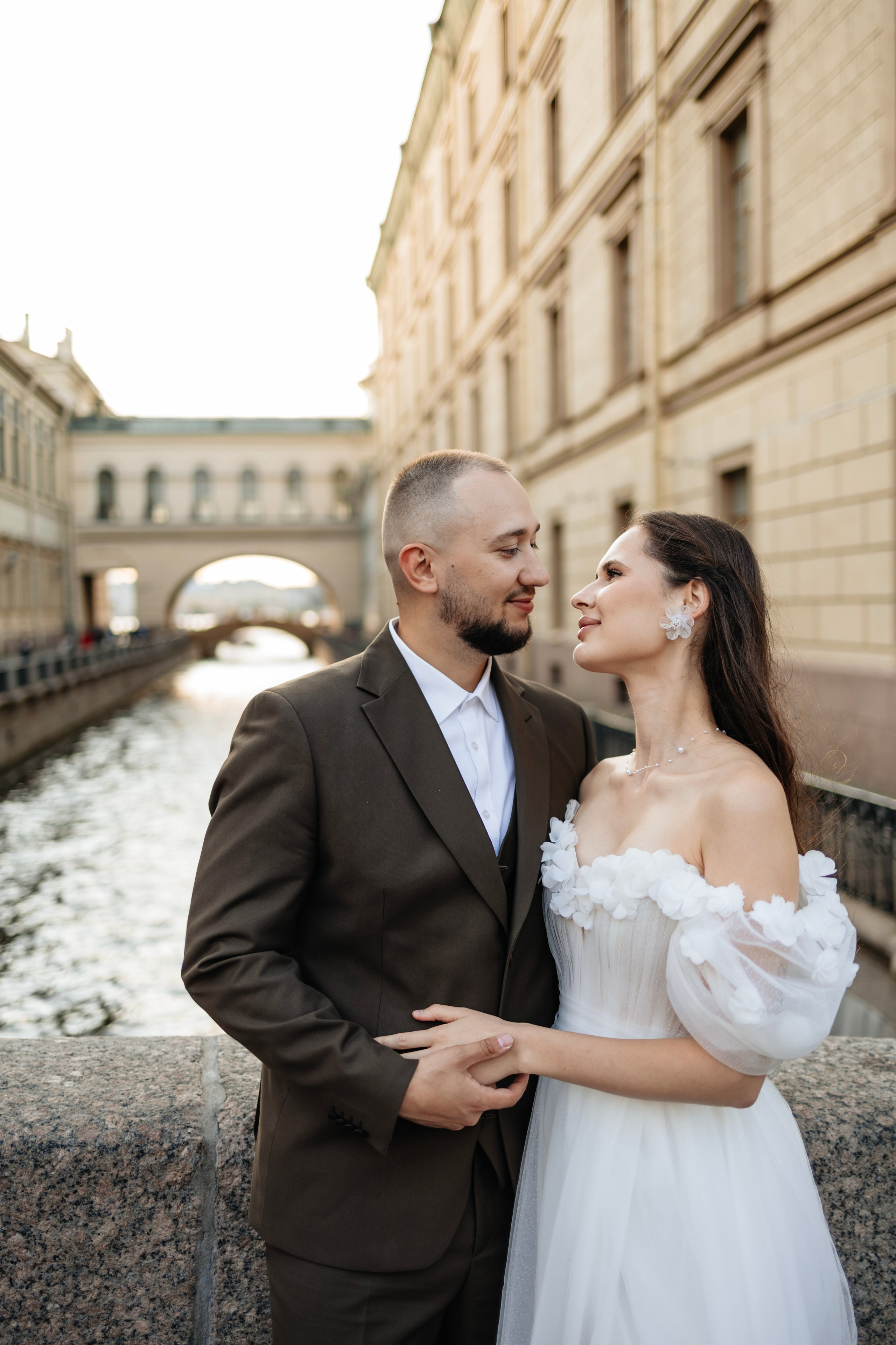 Руслан и Виолетта — Исаакий, Зимняя канавка. Боженова Елена фотограф Санкт-Петербург