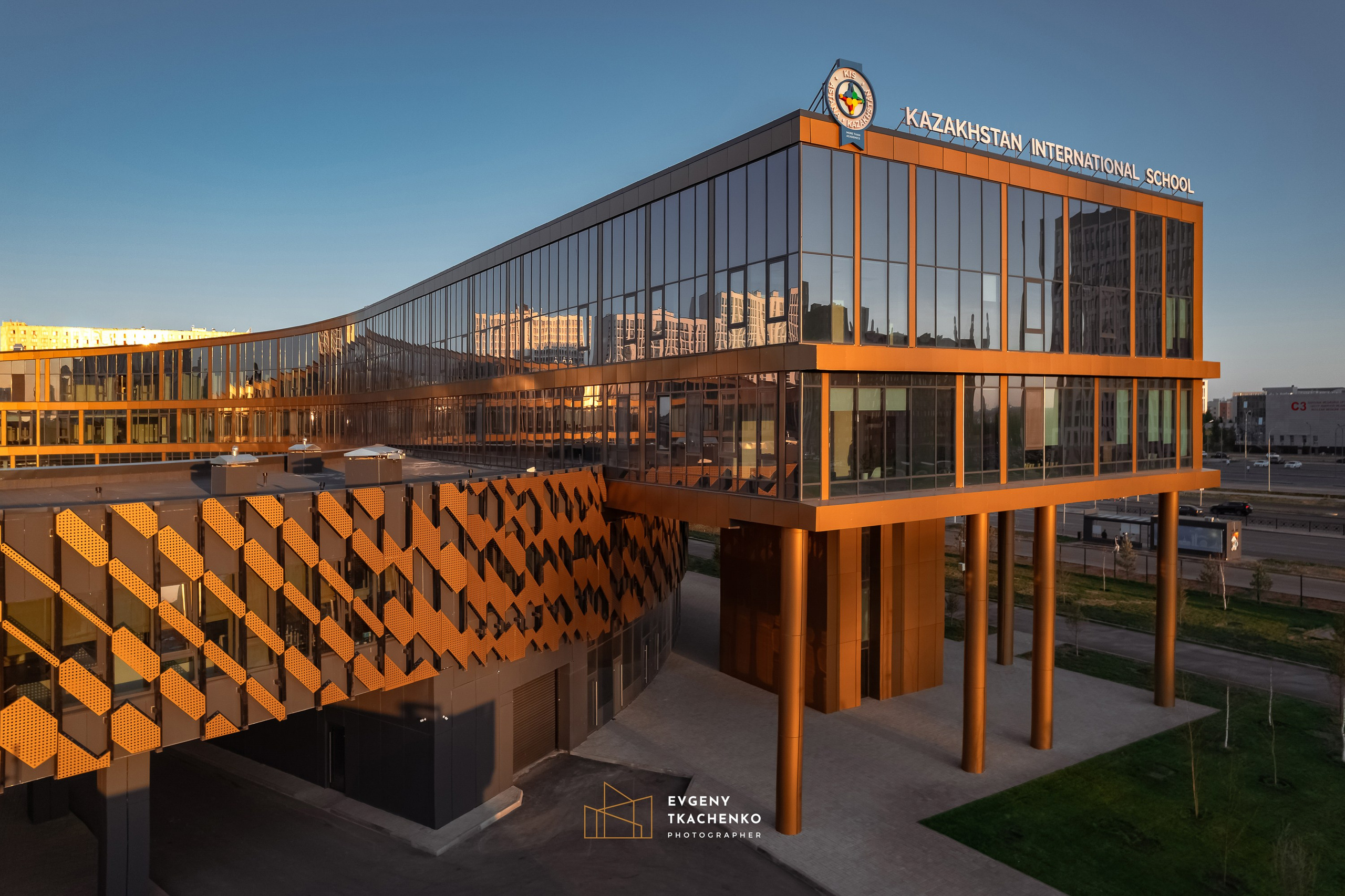 Kazakhstan International School в г. Астана. Архитектурный и интерьерный фотограф в Казахстане