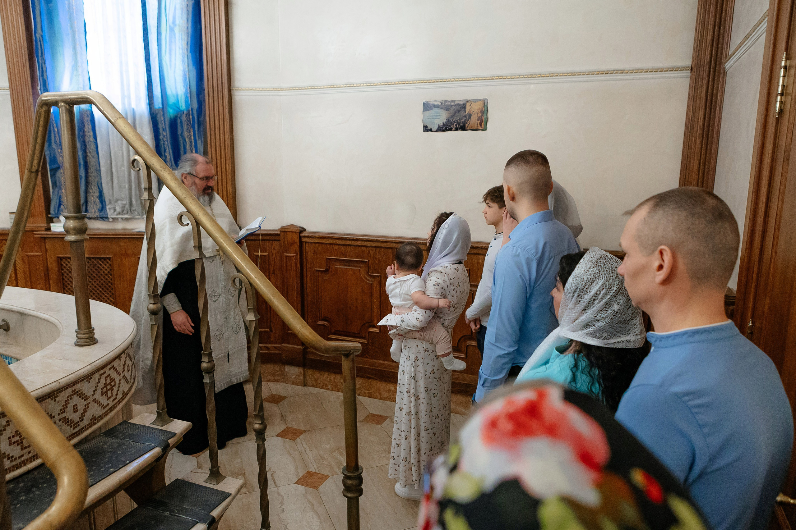 Крещение Амелии. Семейный и детский фотограф в Москве Александра Мак