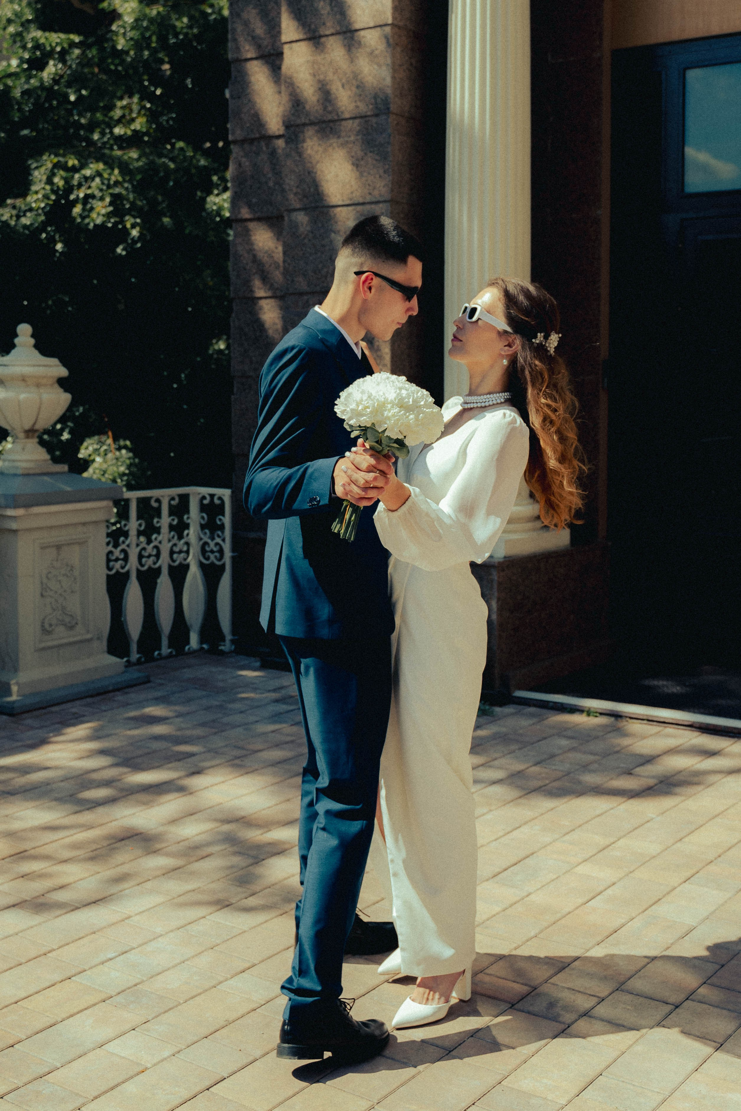 Свадебная прогулка Ольги и Вадима. Портретный фотограф в Казани Алёна Евсеева