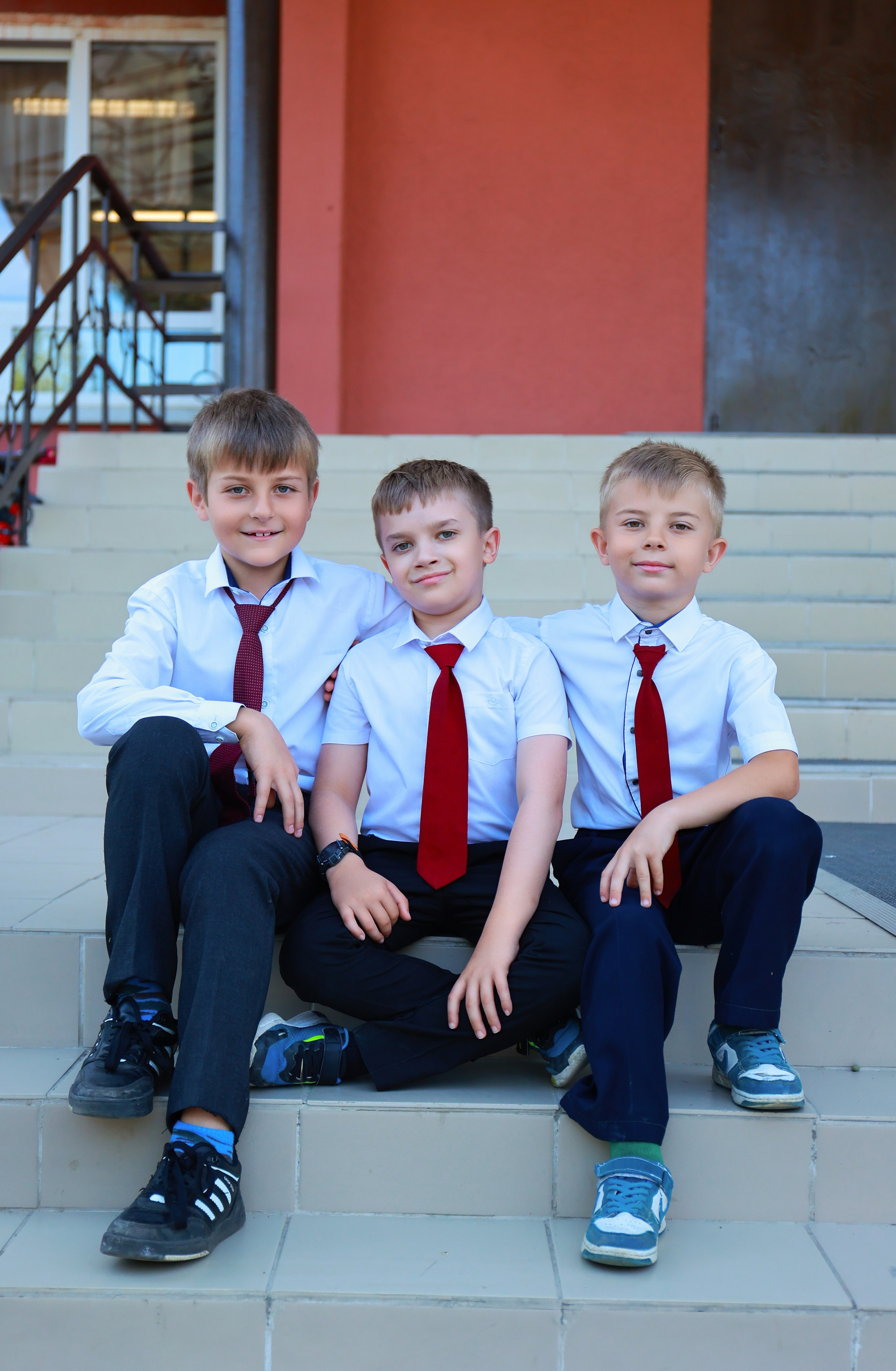 Школа 93 (2-й класс). Детский семейный фотограф Краснодар