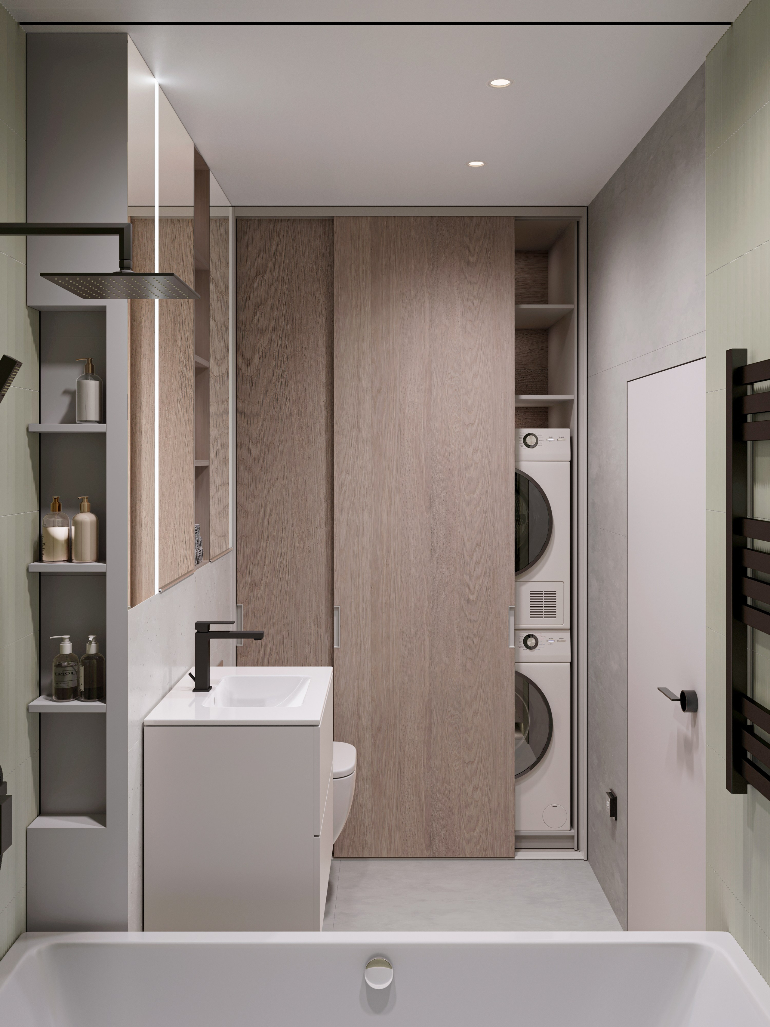 Swifts' quarter. 3D visualization of exteriors and interiors