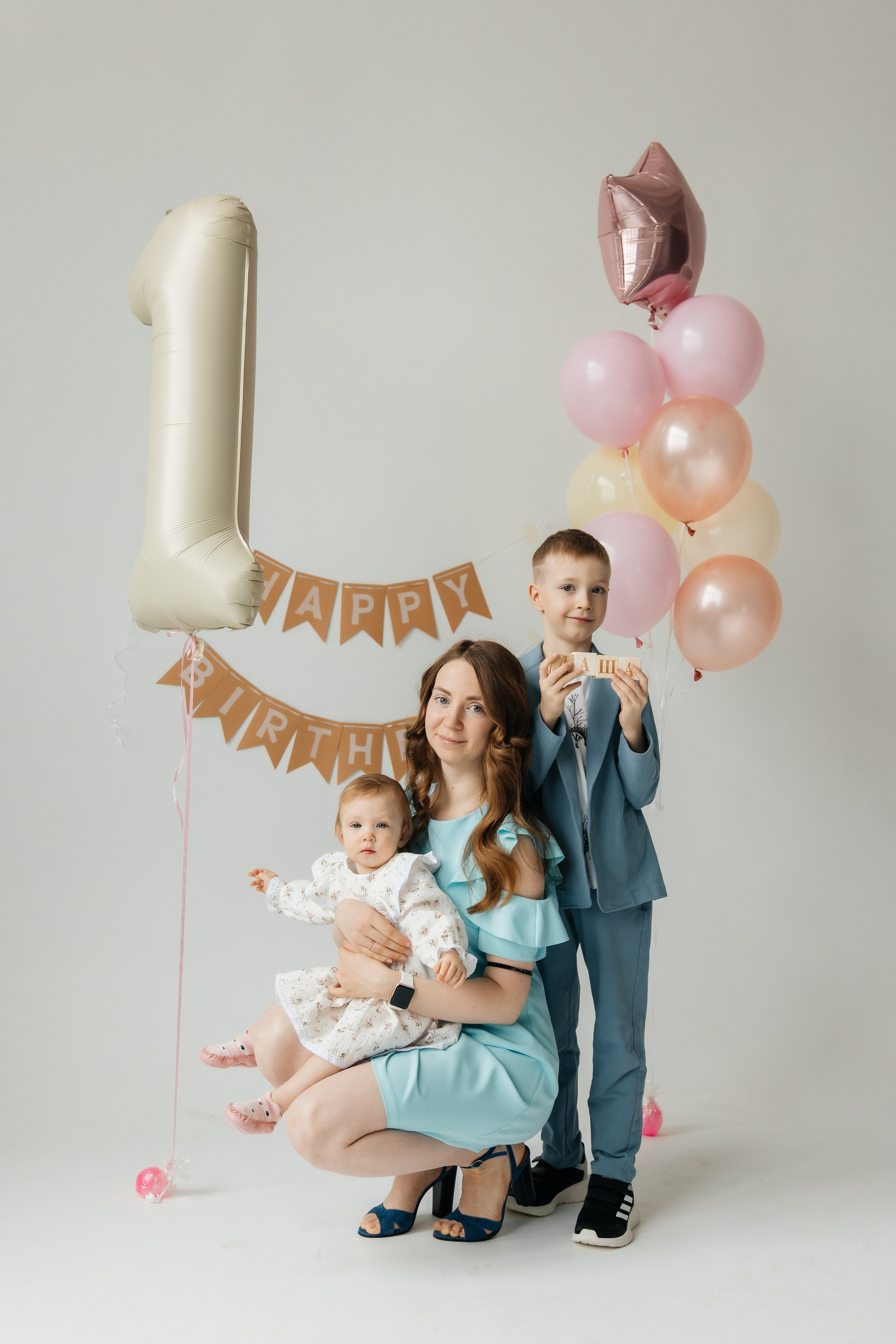 Дашеньке 1 годик. Профессиональный фотограф Кристина Искусных. Талдом- Москва