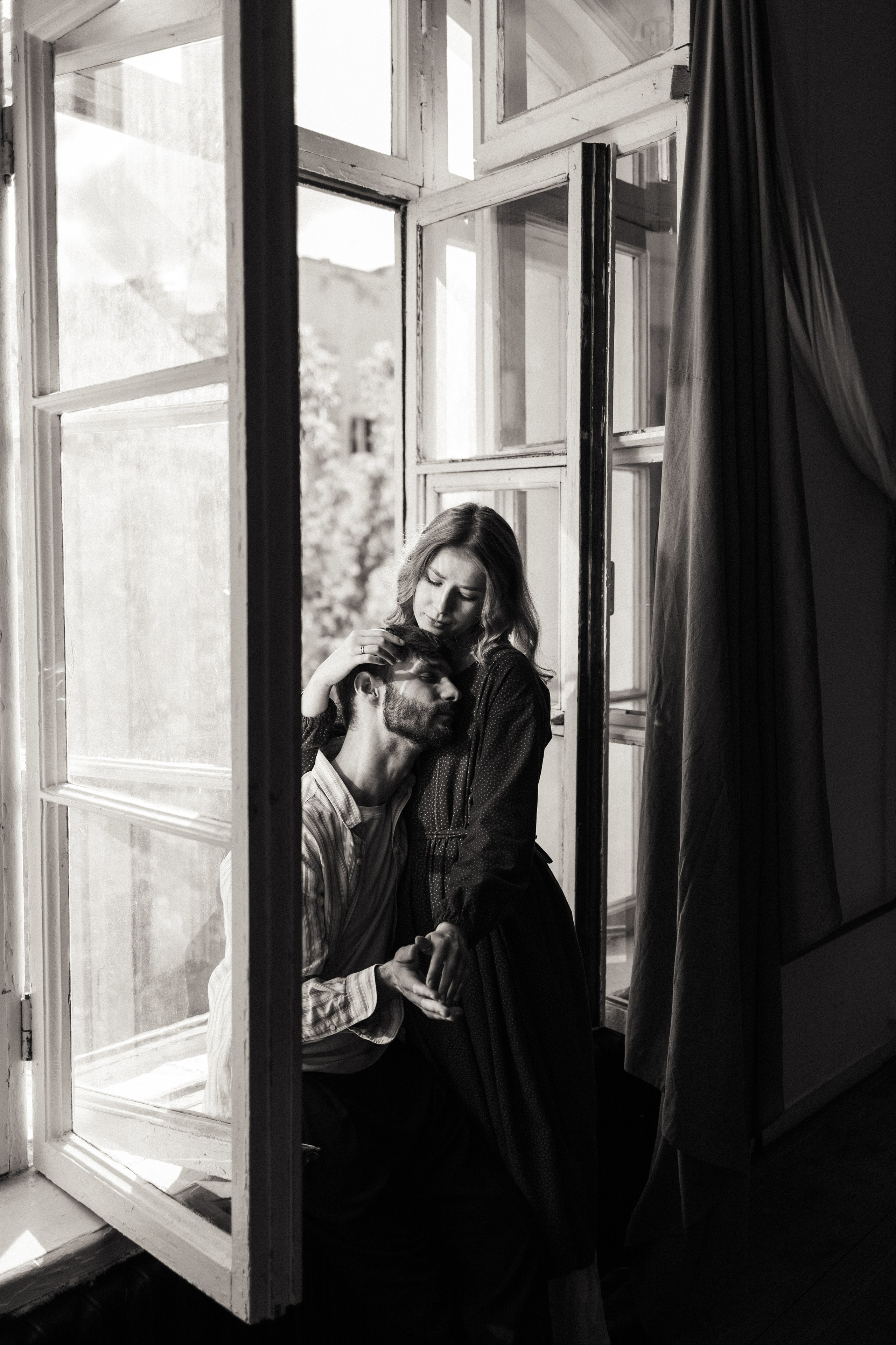 Женя + Марина / студия. Фотограф в Выборге и Санкт-Петербурге Маша Гуляева