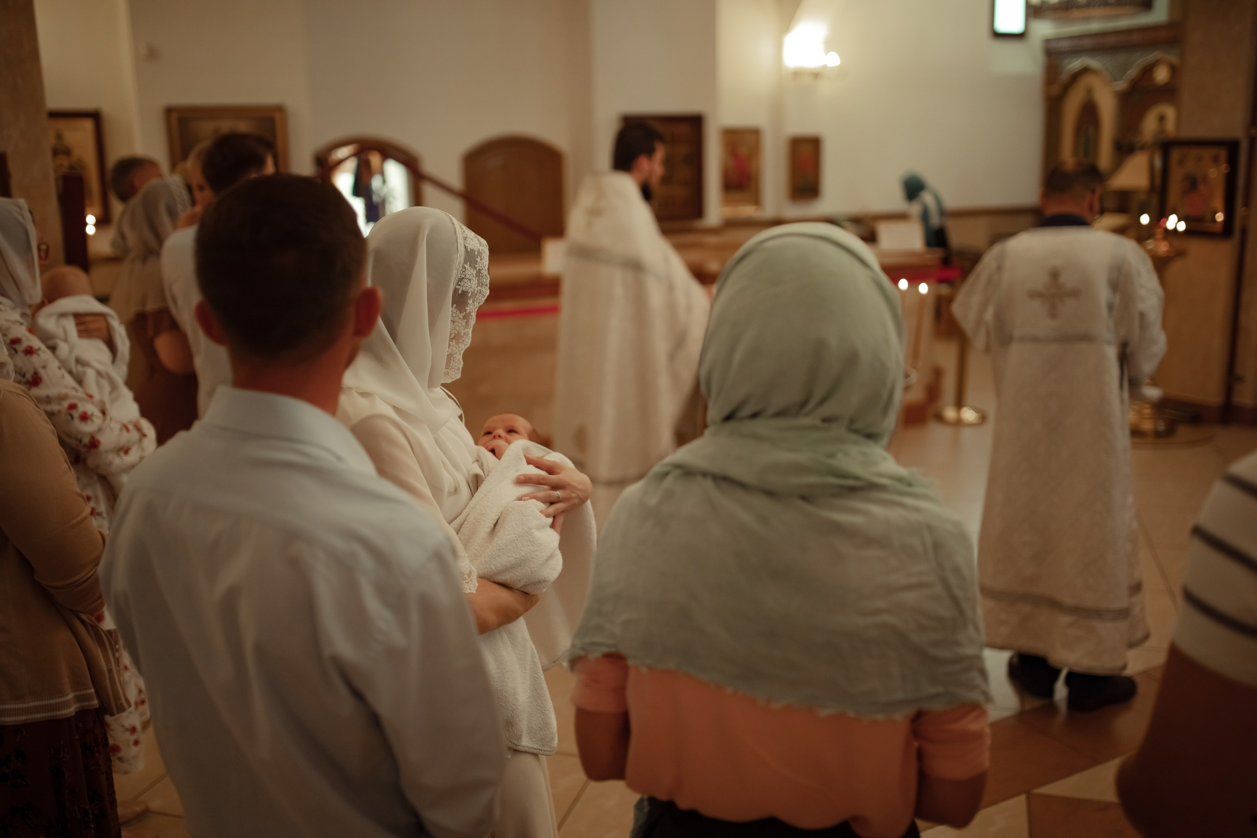 Крещение Анастасии. Семейный и детский фотограф в Москве Дорогова Екатерина