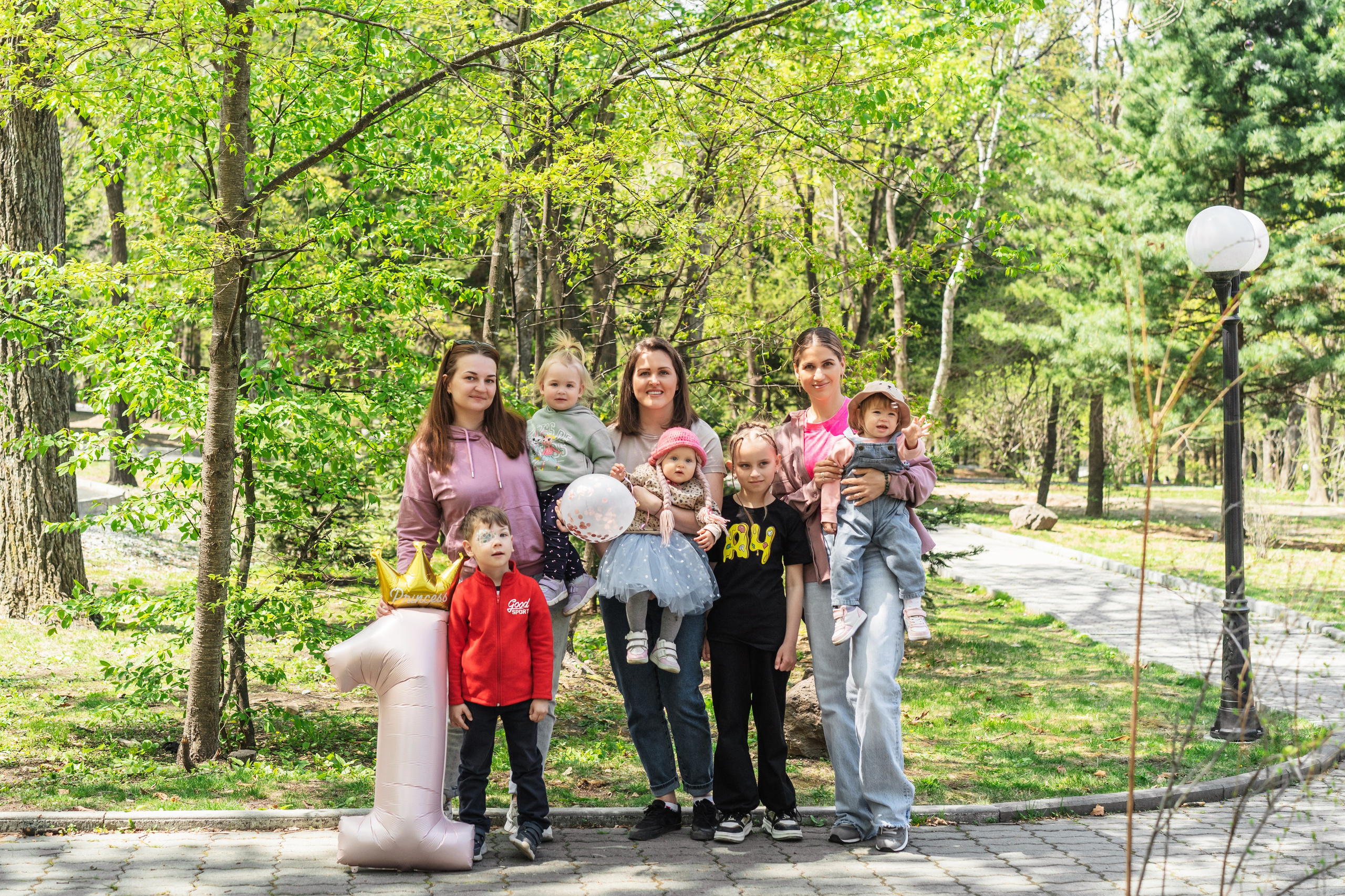 День рождения в парке. Семейный и детский фотограф во Владивостоке Мария Гой