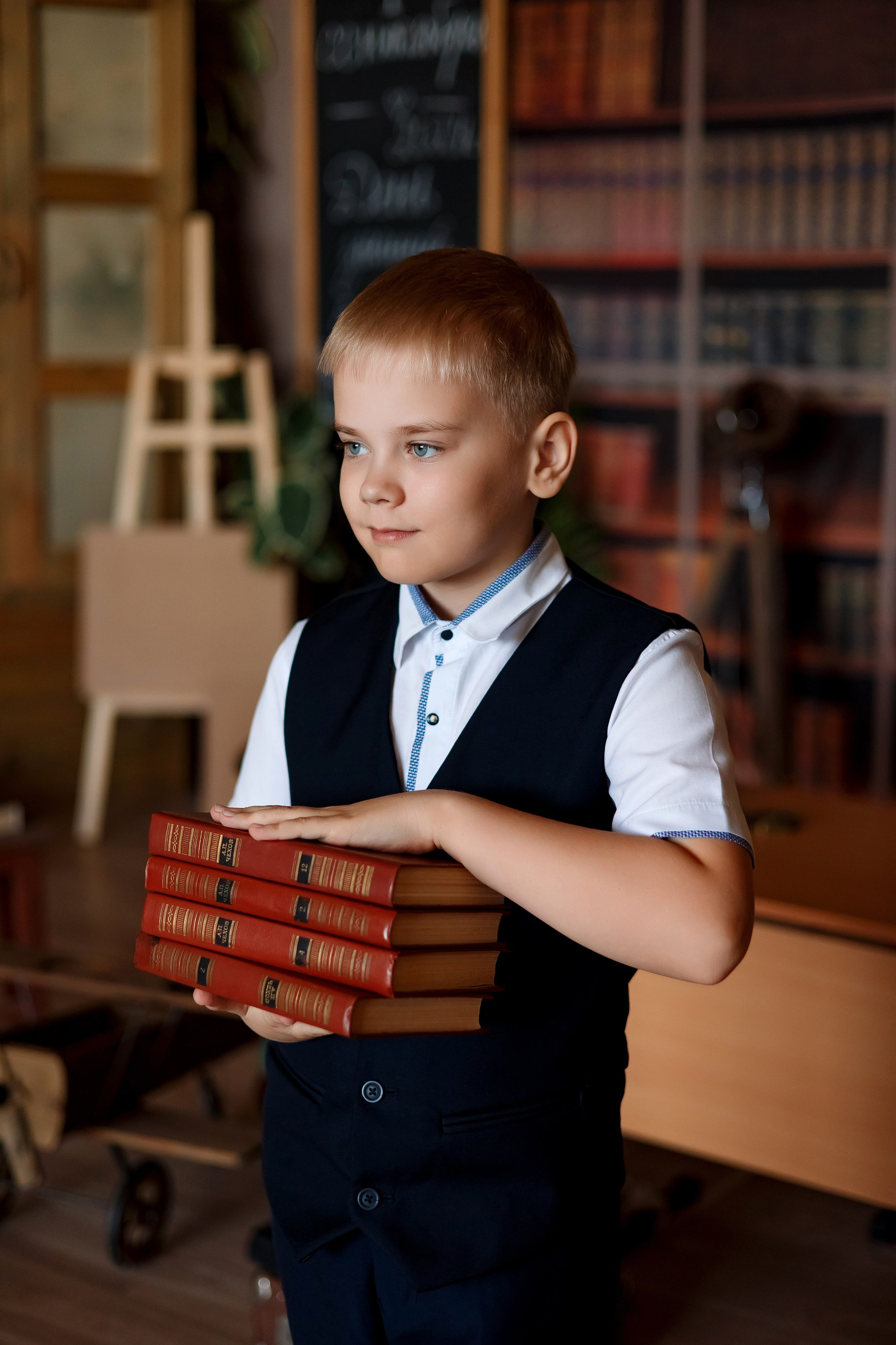 4 класс фотосессия в фотостудии. Фотограф Любовь Корниенко, Примоский край