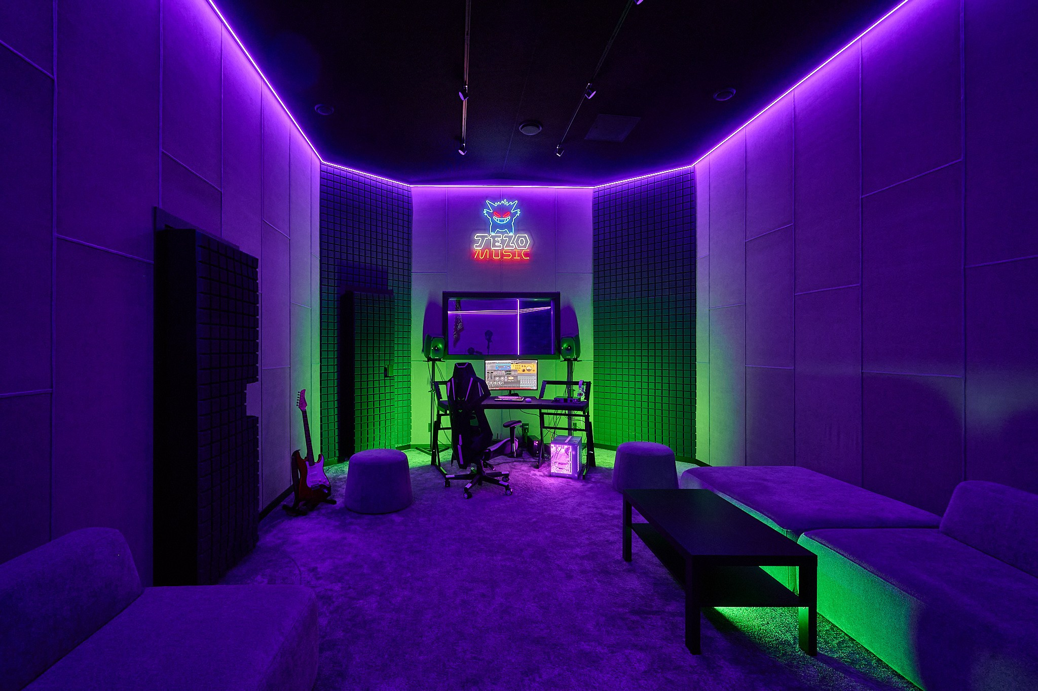 Студия Звукозаписи JezoMusic. Интерьерный фотограф в Краснодаре