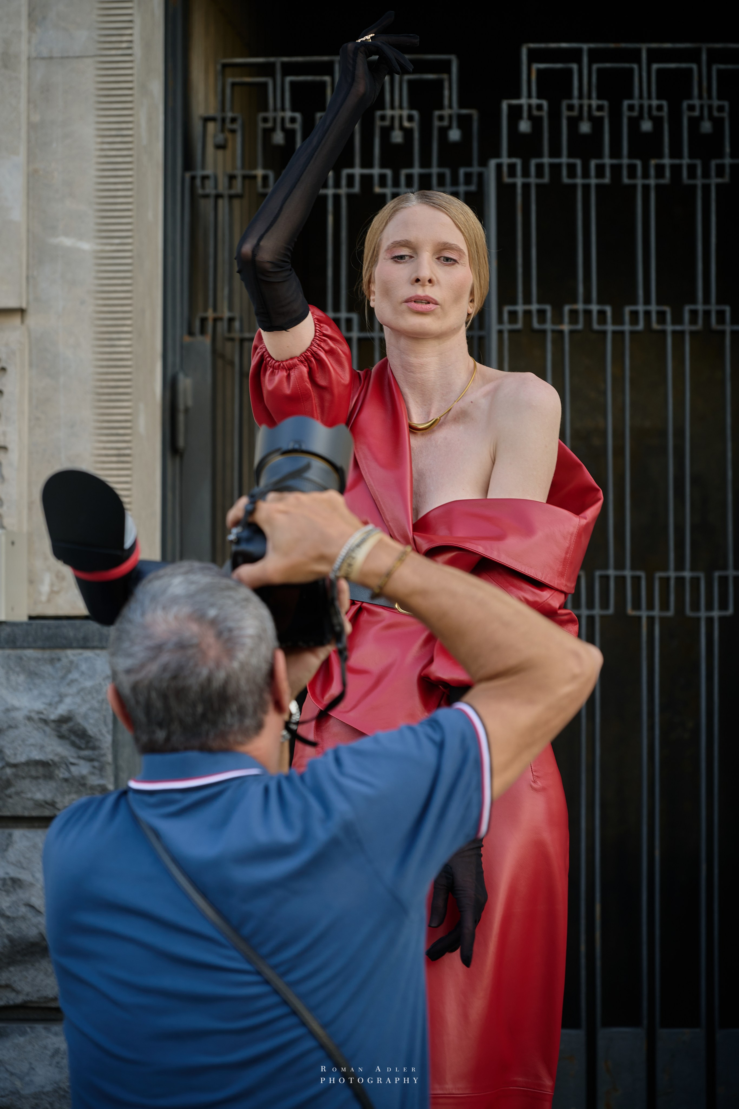 Фотосессия с Сaroline Ertmann. Фотограф Роман Адлер