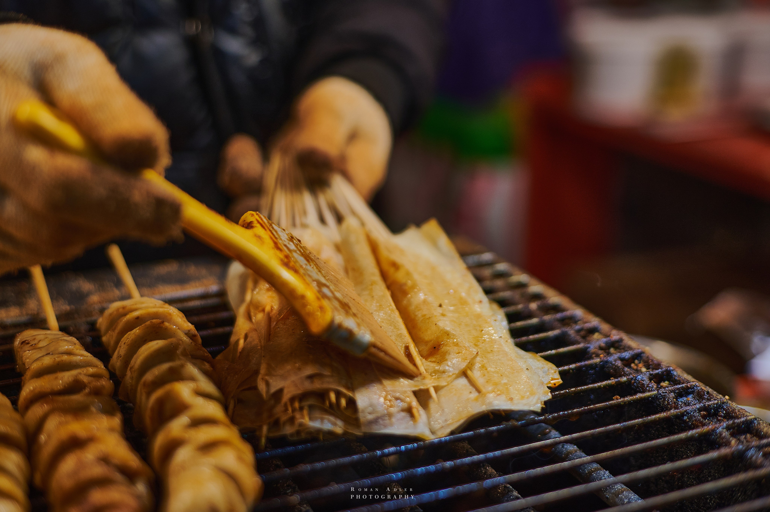 Уличная еда в Циндао. Фотограф Роман Адлер