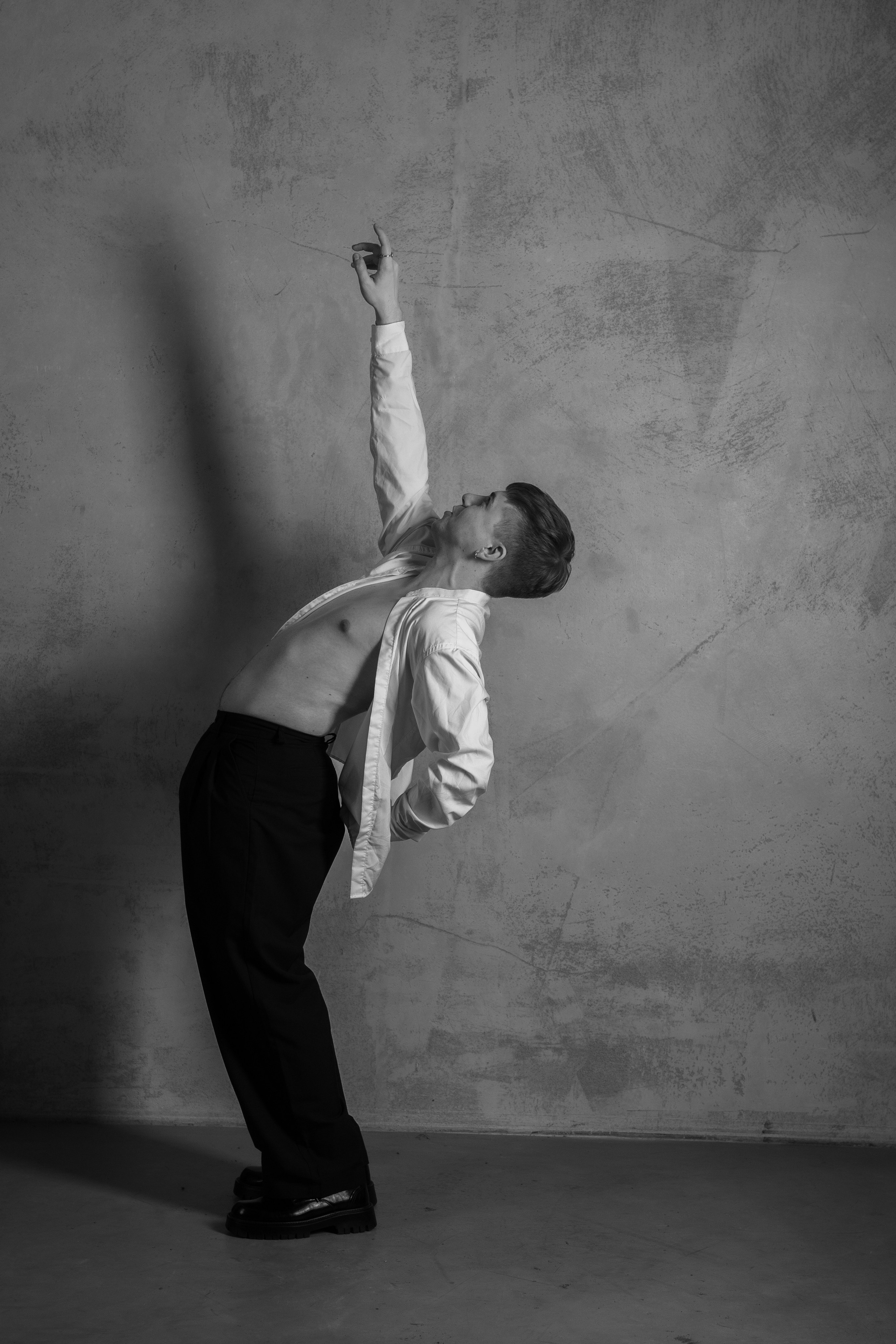 Мужской черно-белый портрет. Фотограф и видеограф в Москве Анна Матюхина