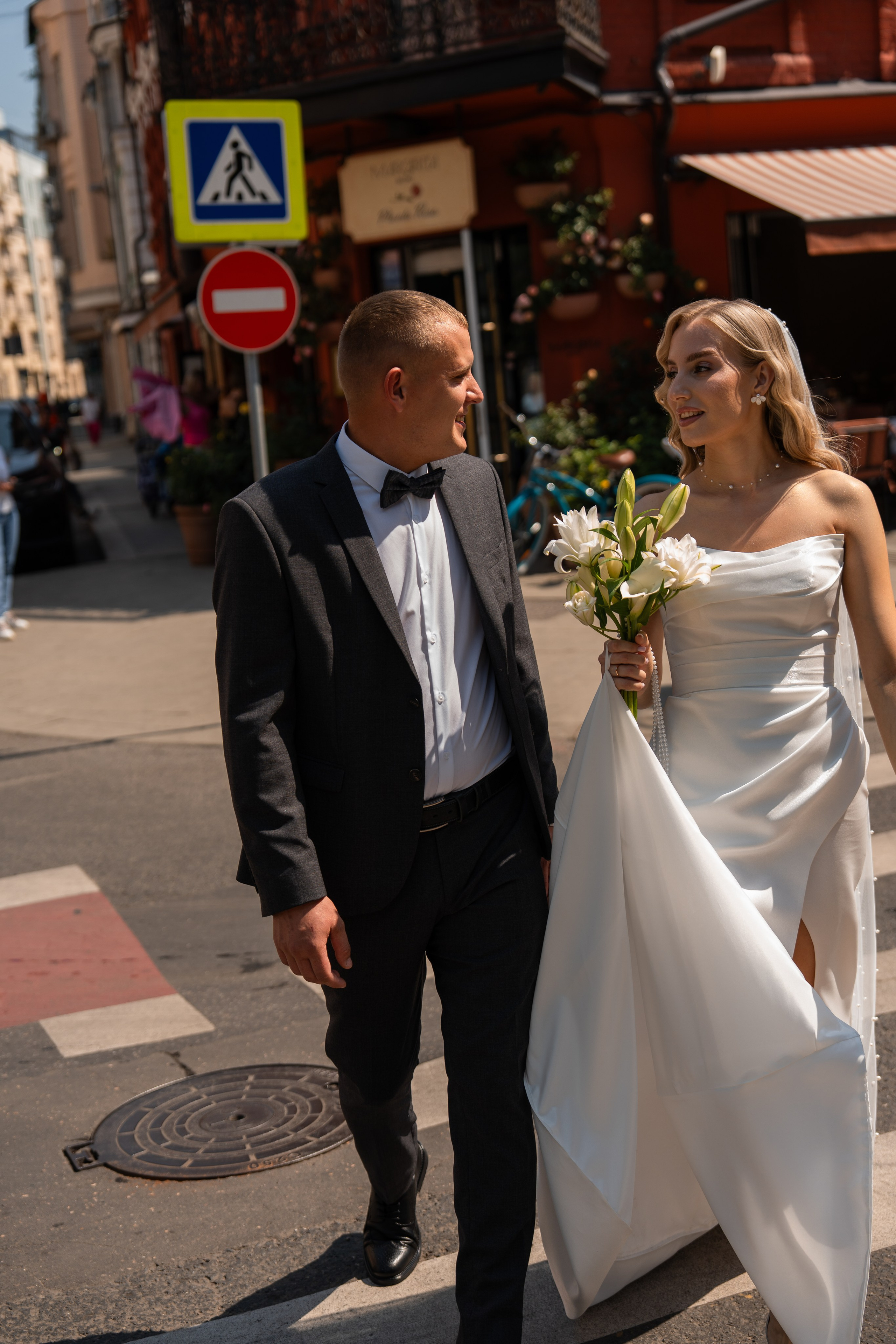 Свадебная фотосессия в Москве, регистрация в Кутузовском ЗАГСе Москва. Свадебный фотограф в Москве Анна Полушина