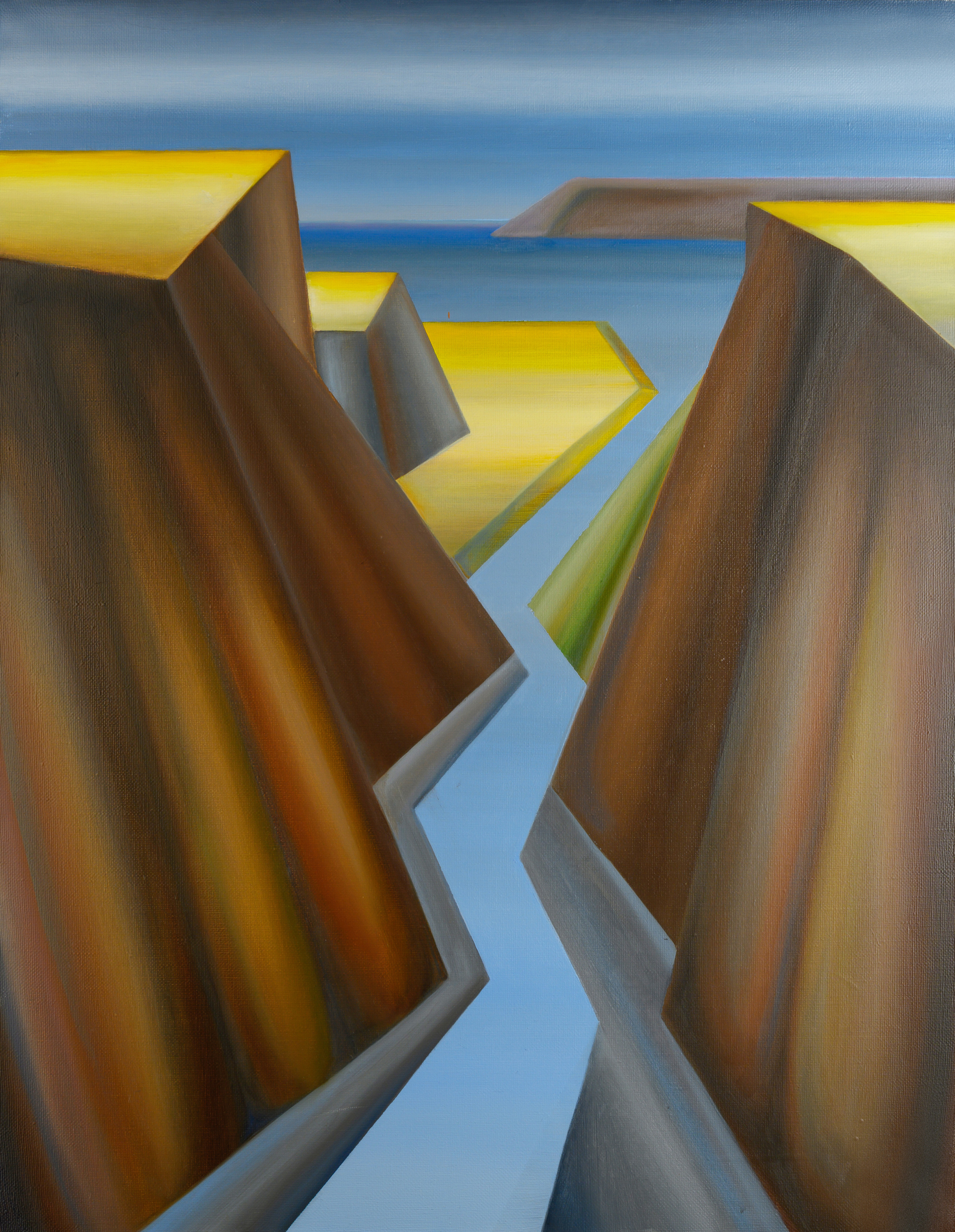 Художник Алексей Максимов. Живопись. Холст, масло. Река.