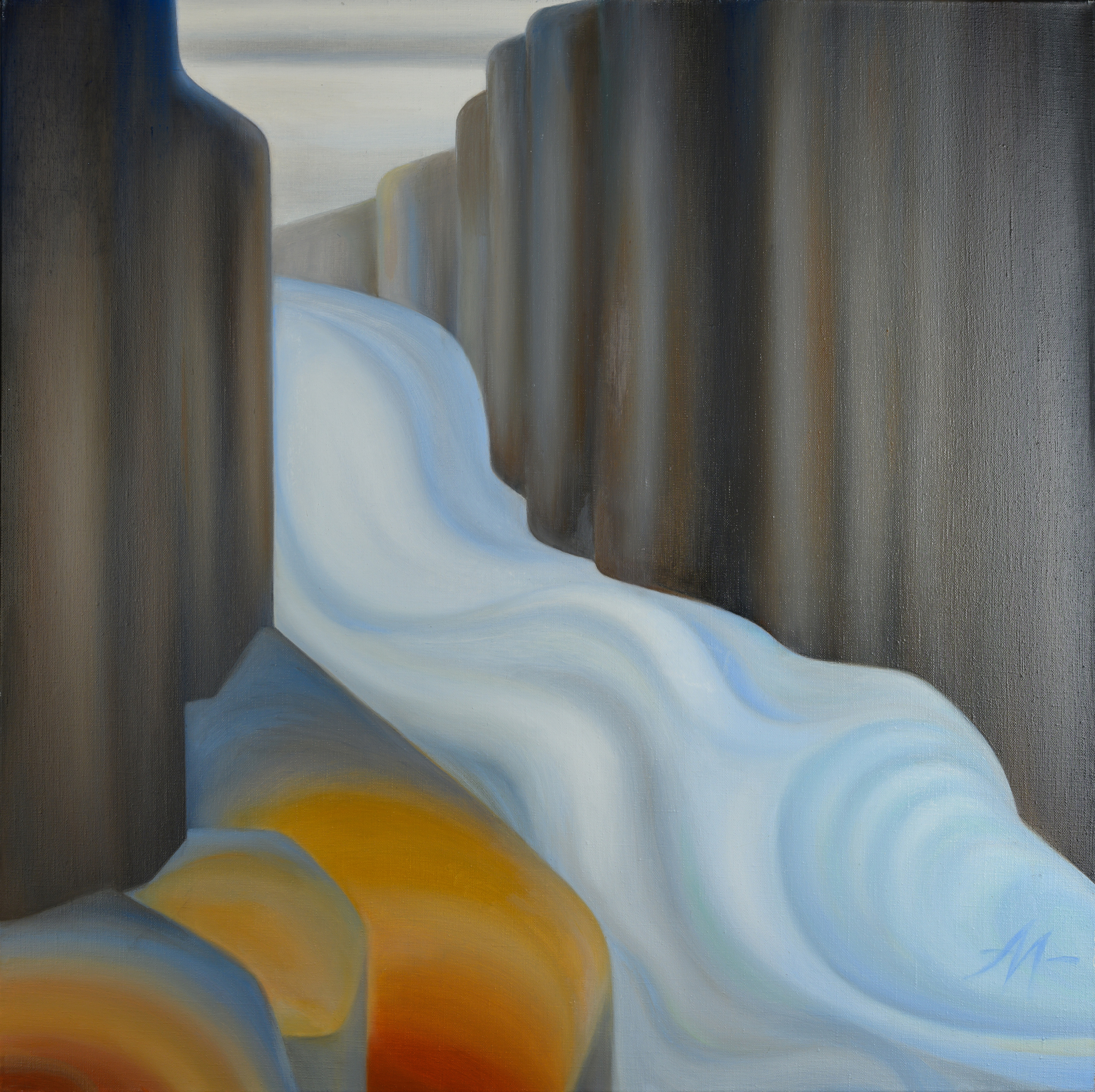 Художник Алексей Максимов. Живопись. Холст, масло. Каньон, 2020.