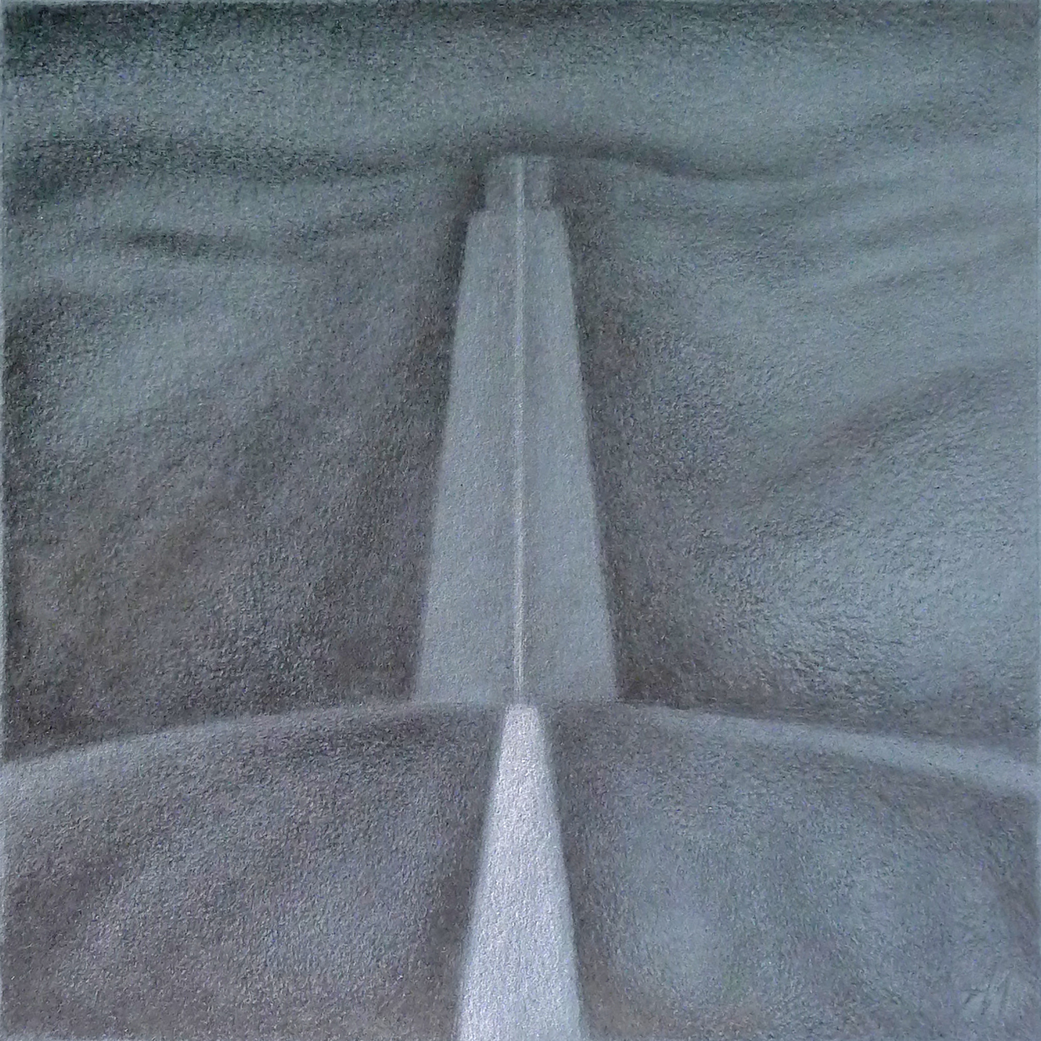 Художник Алексей Максимов. Путь, 2021, бумага, графитовый карандаш