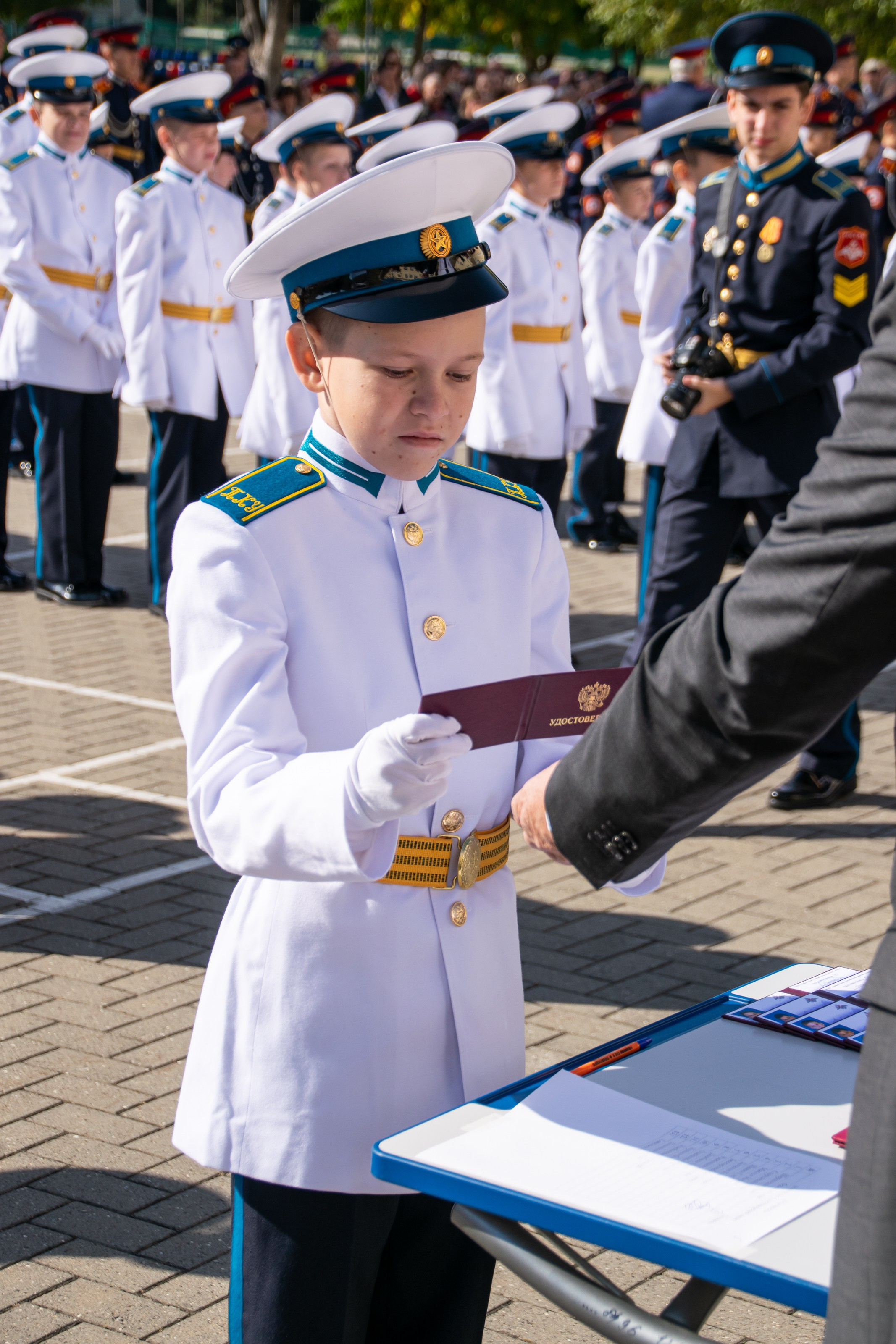 Присяга в кадетском училище. Репортажный фотограф в Ставрополе