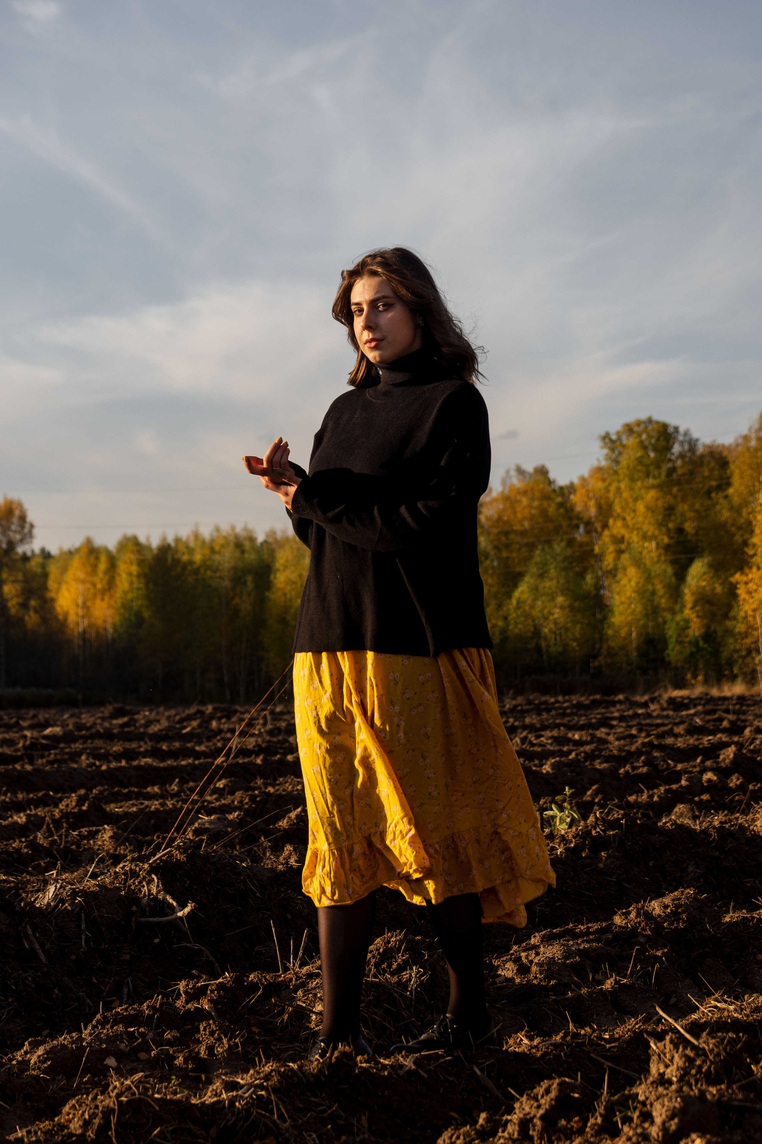 Дарья, осенняя прогулка. Никита Колеганов — фотограф