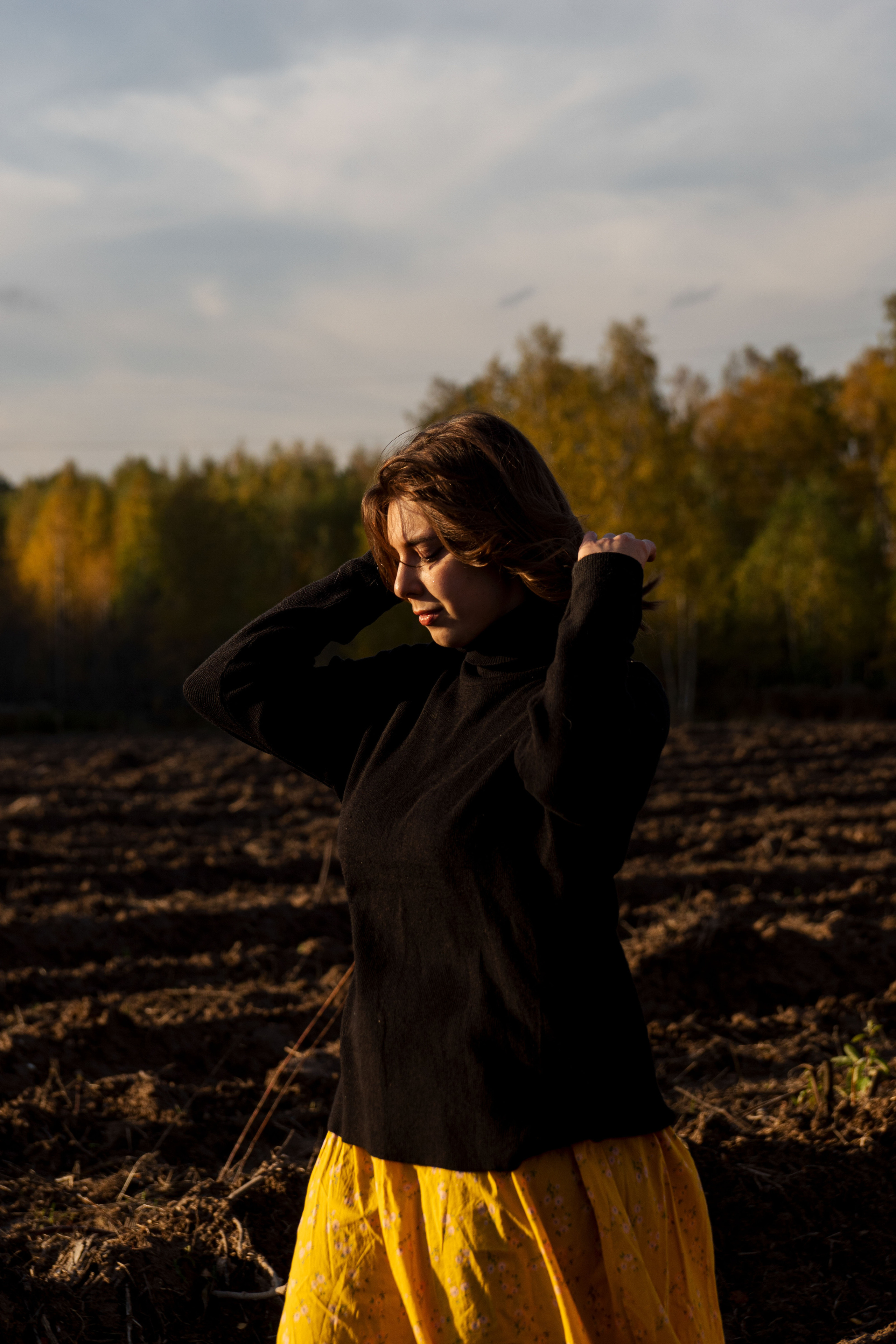 Дарья, осенняя прогулка. Никита Колеганов — фотограф