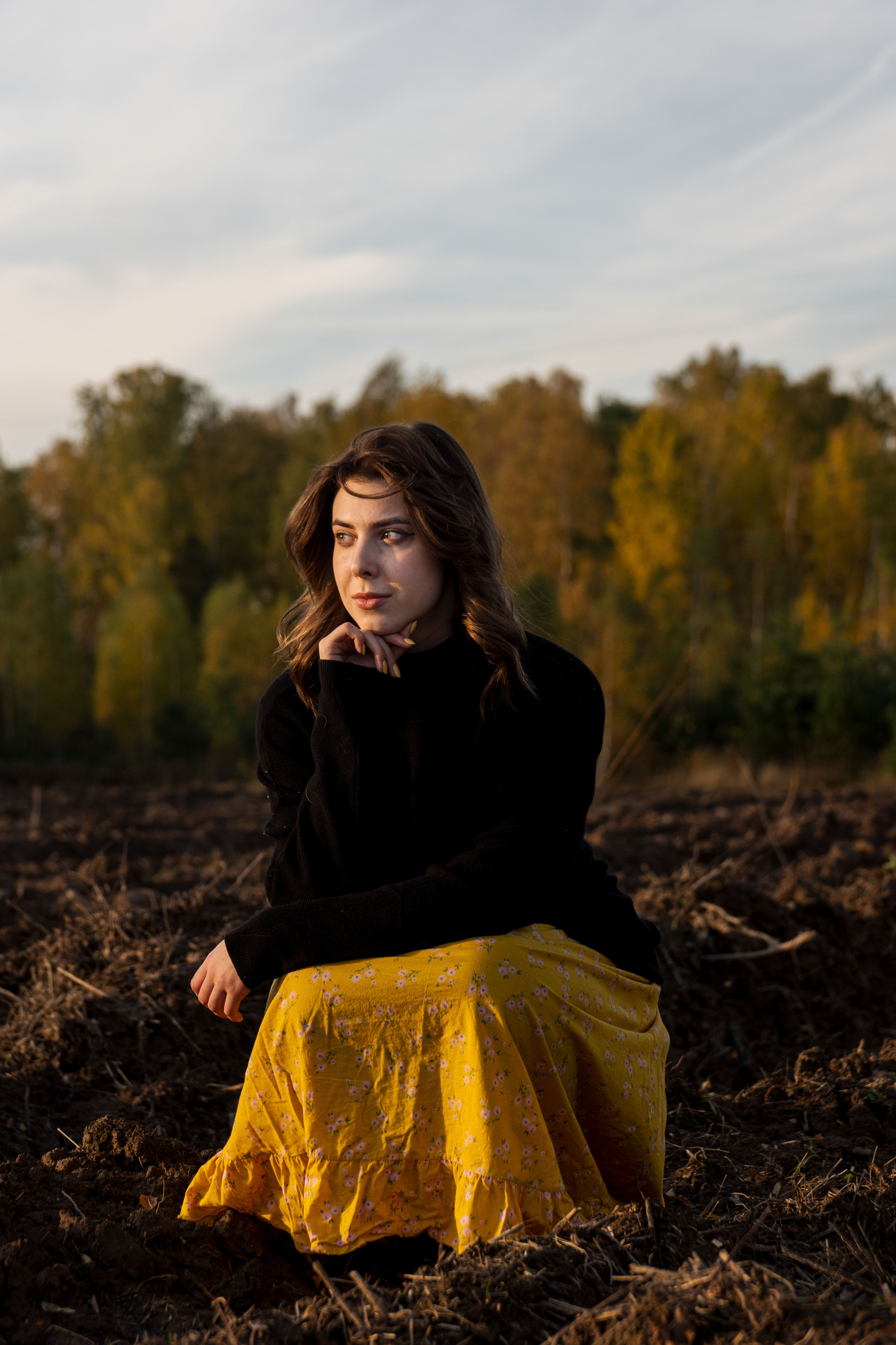 Дарья, осенняя прогулка. Никита Колеганов — фотограф