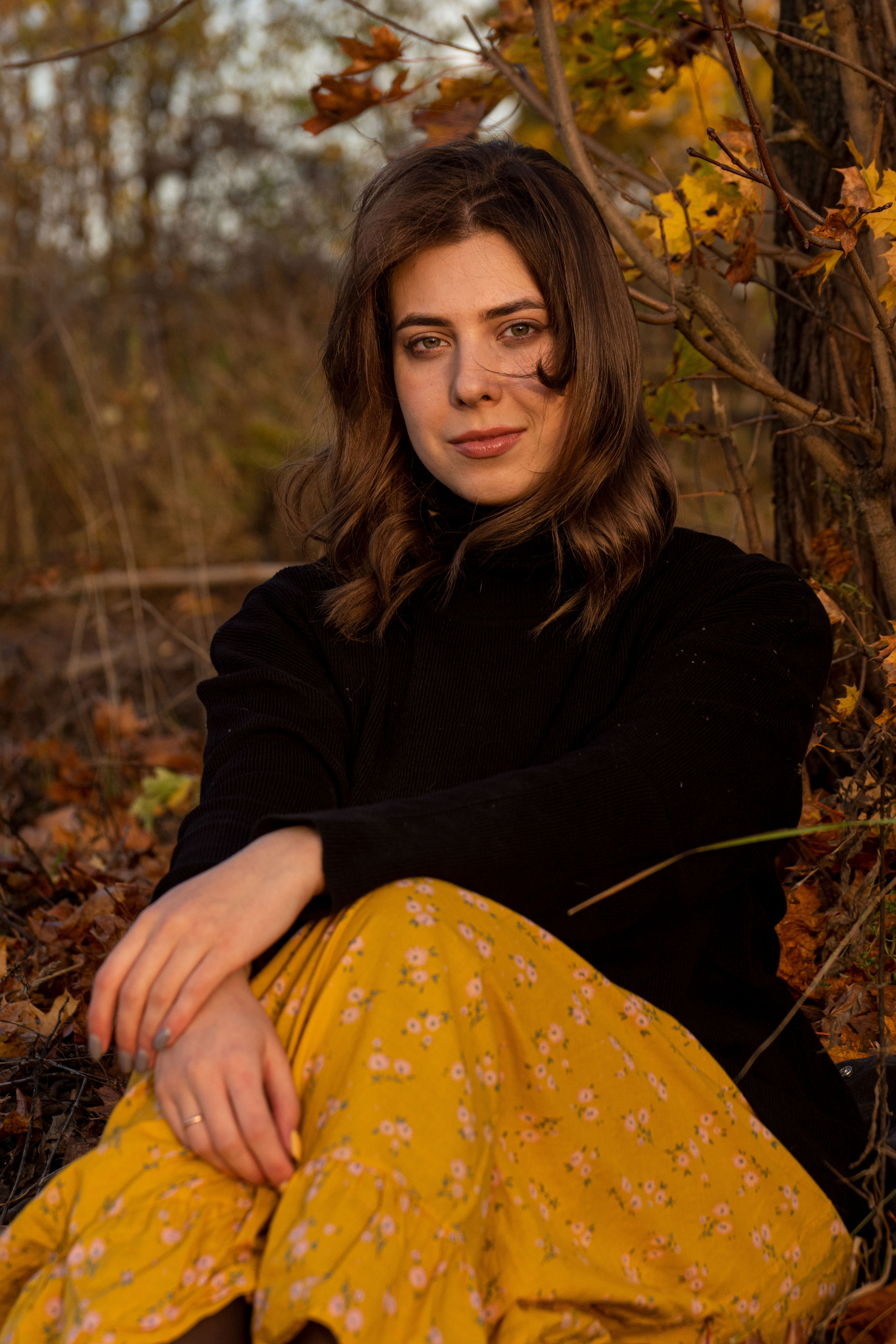 Дарья, осенняя прогулка. Никита Колеганов — фотограф