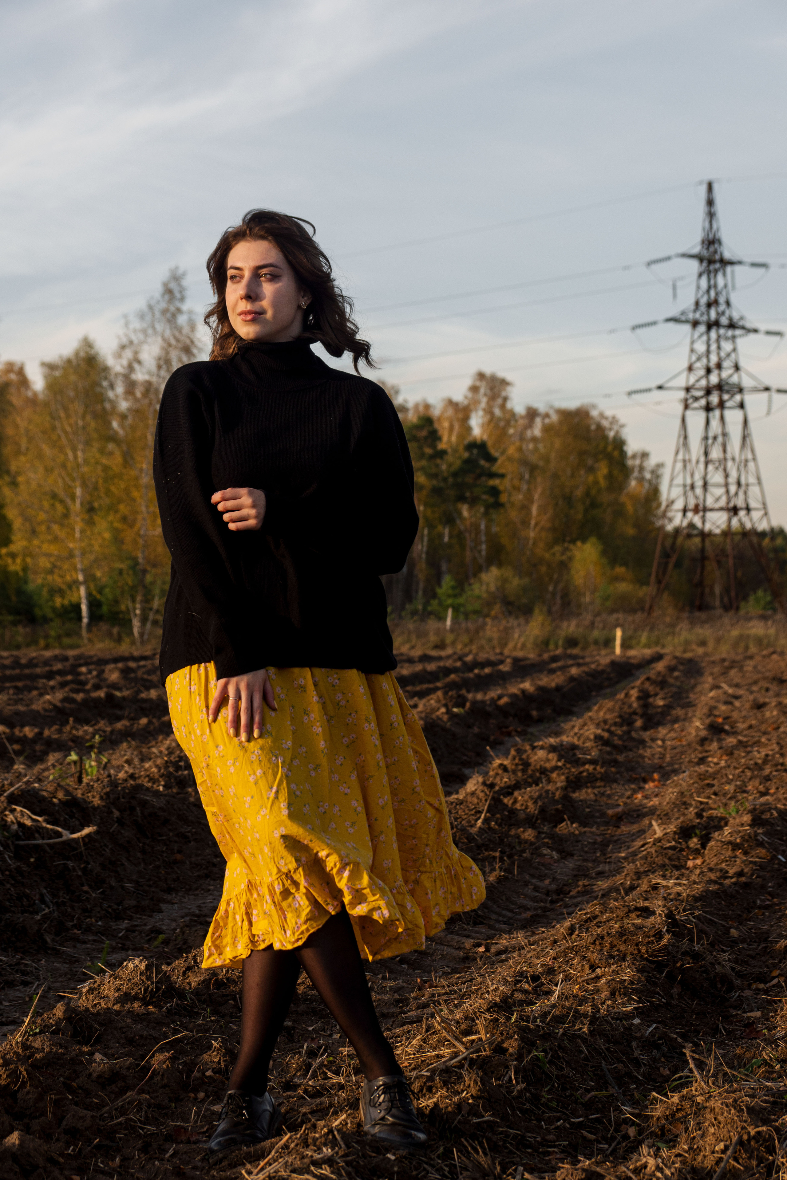 Дарья, осенняя прогулка. Никита Колеганов — фотограф