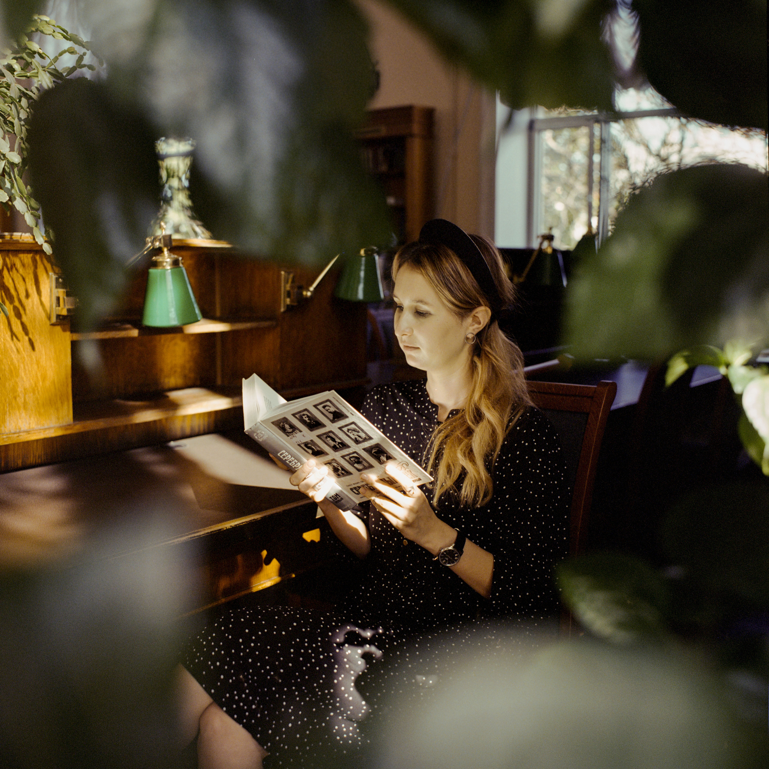 Дарья в РГБ. Никита Колеганов — фотограф