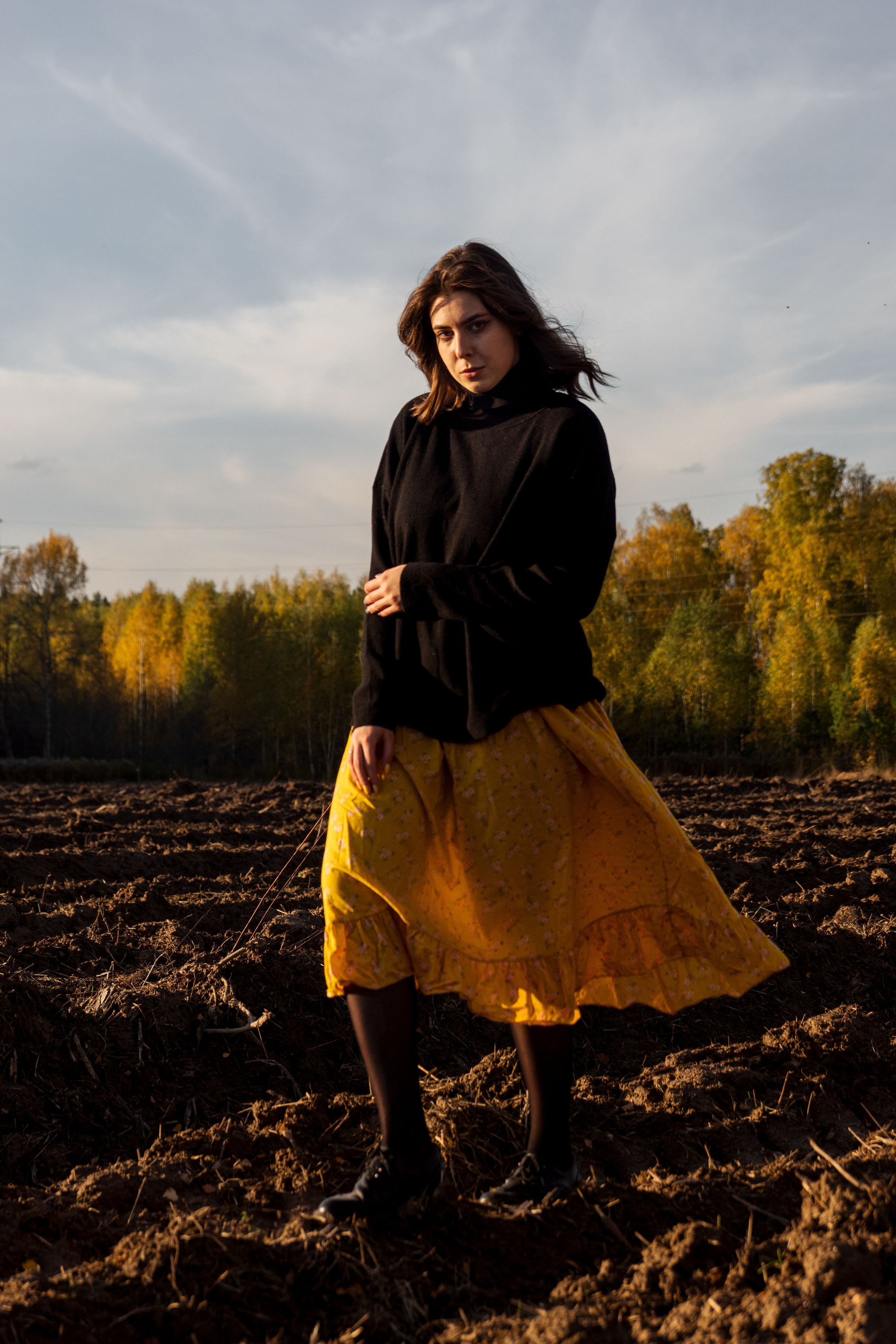 Дарья, осенняя прогулка. Никита Колеганов — фотограф