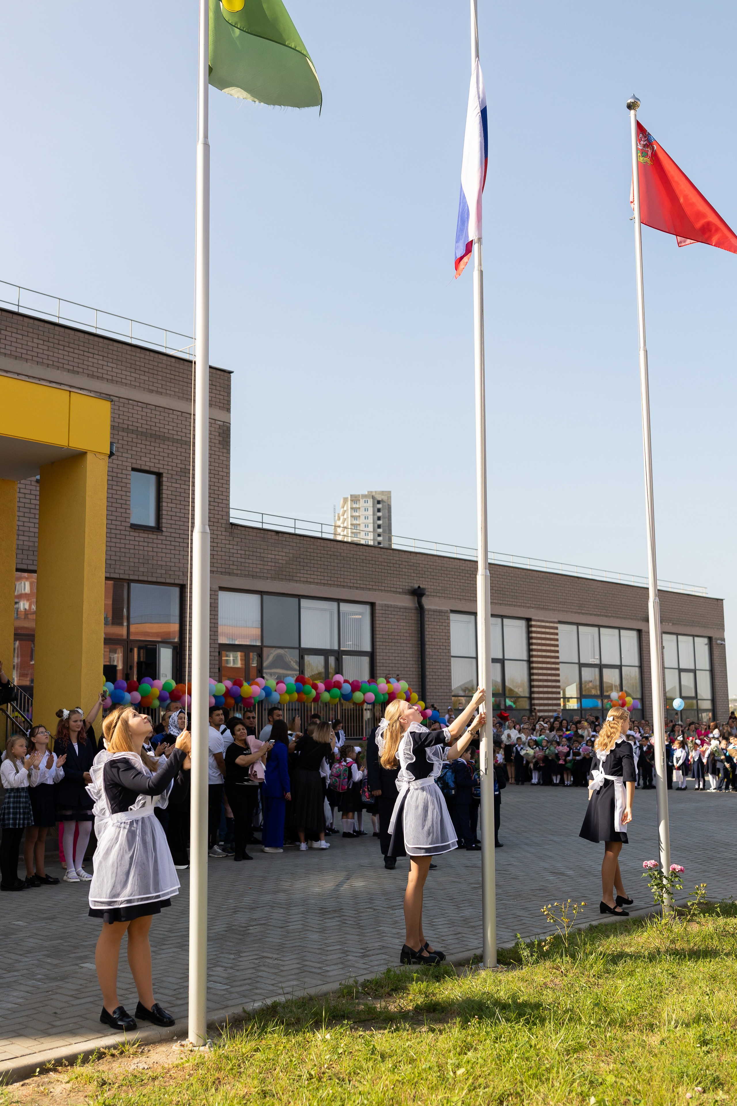 Линейка 1 сентября. Профессиональный Фотограф в Москве Андрей Славнов