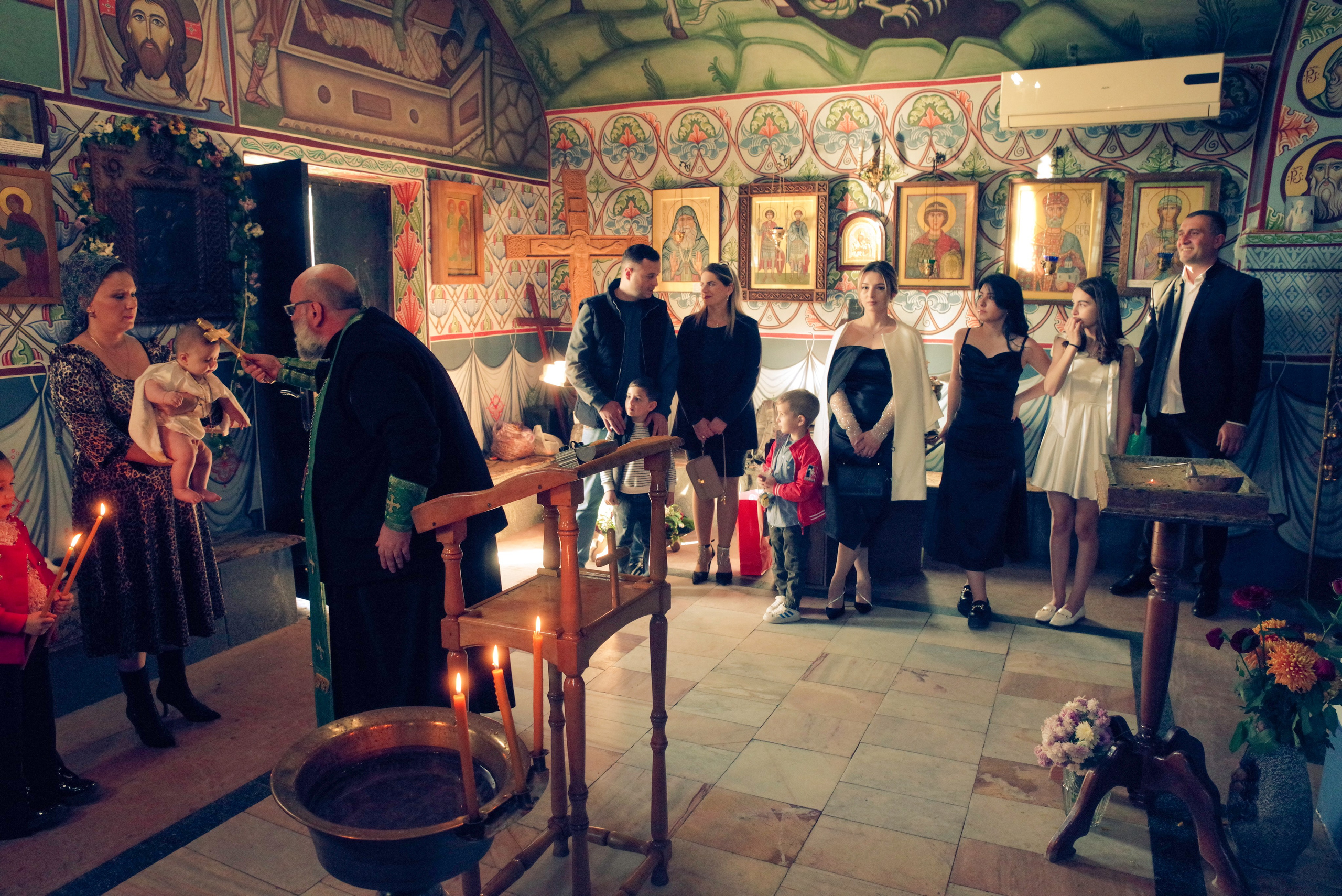 Крещение. Портретный фотограф Денис Милютин