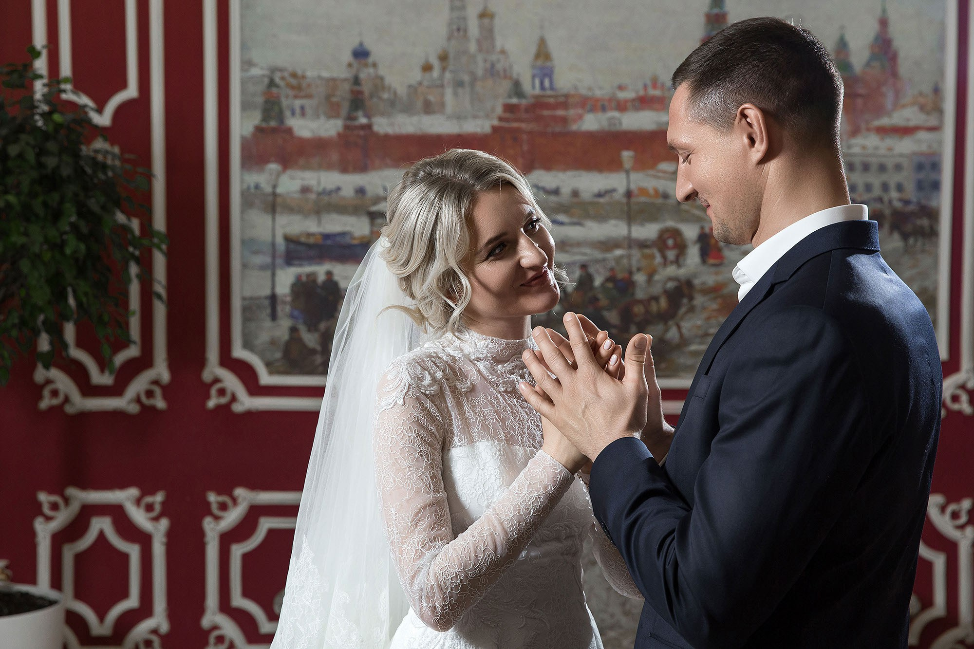 Регистрация в ЗАГСе и выездная. Свадебная съемка. Фотограф в Москве Валерий Боцман