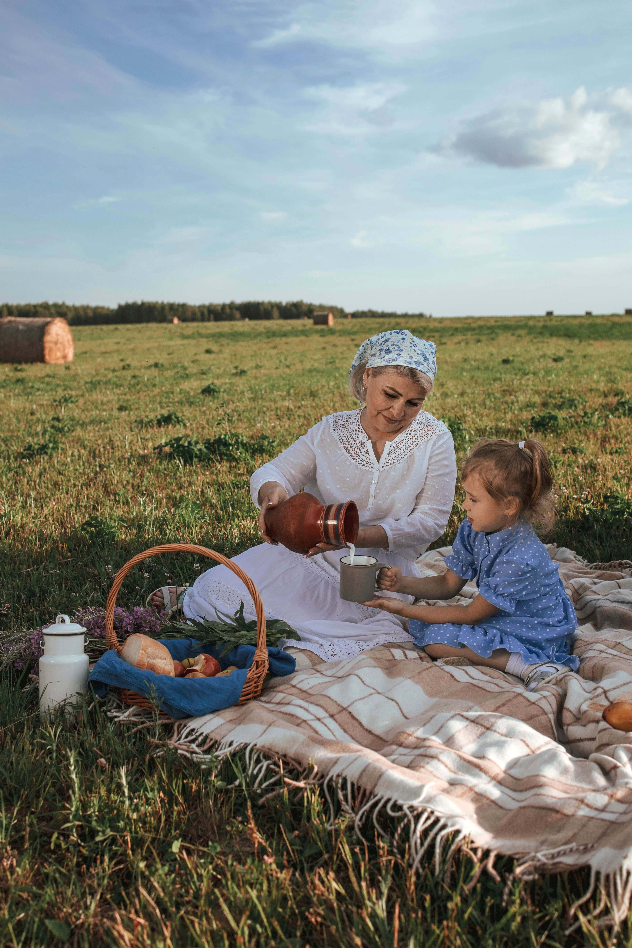 Прогулка в поле. Фотограф в Москве Мухина Ирина