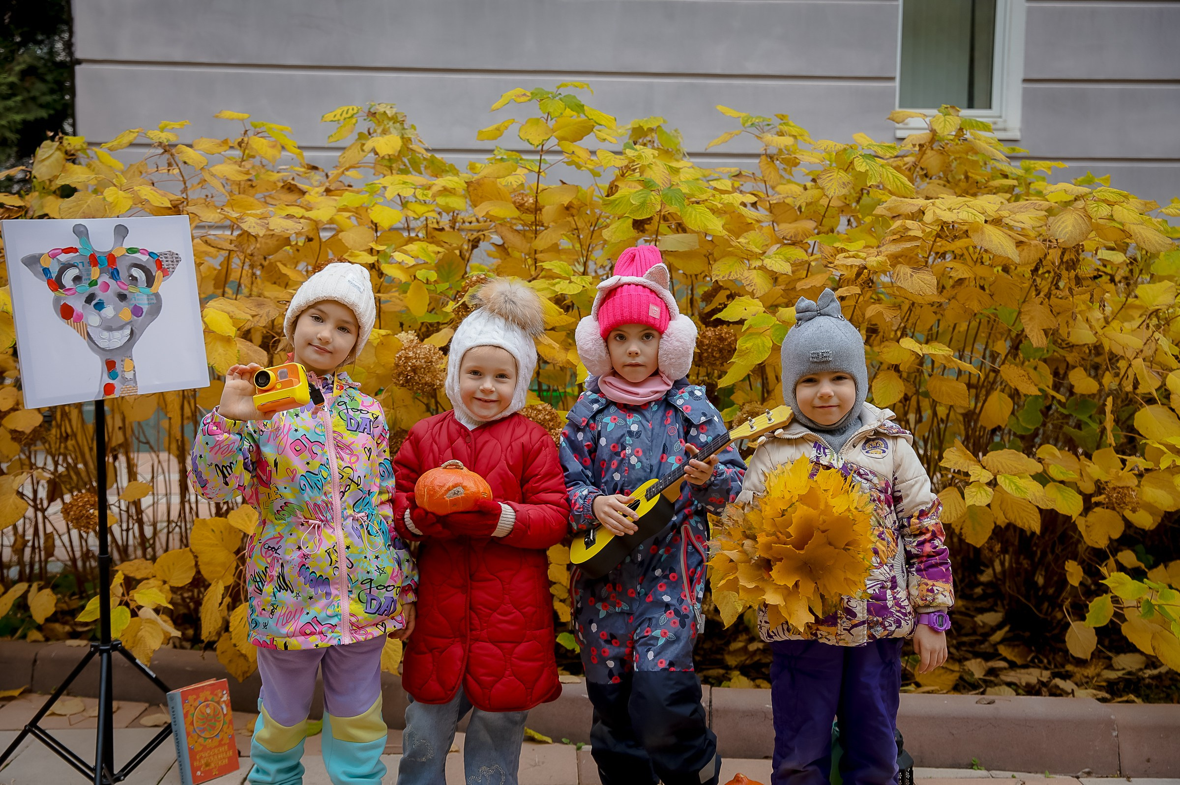 ОСЕННЯЯ ФОТОСЕССИЯ ДЕТСАД. Фотограф в Москве Ольга Колесникова