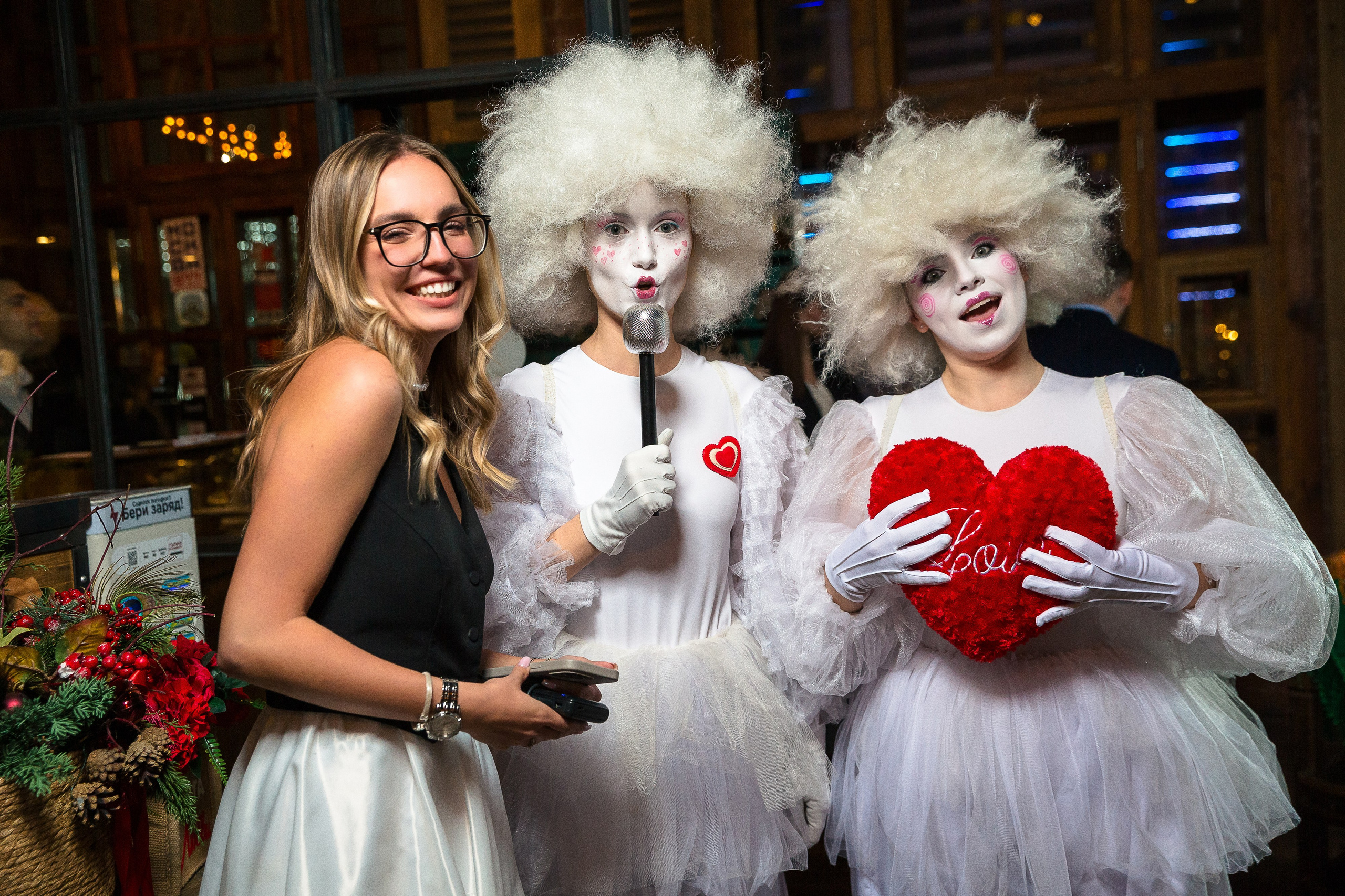 14 февраля в ресторане «Шинок». Репортажный Фотограф Александр Назаров. Москва и М.О