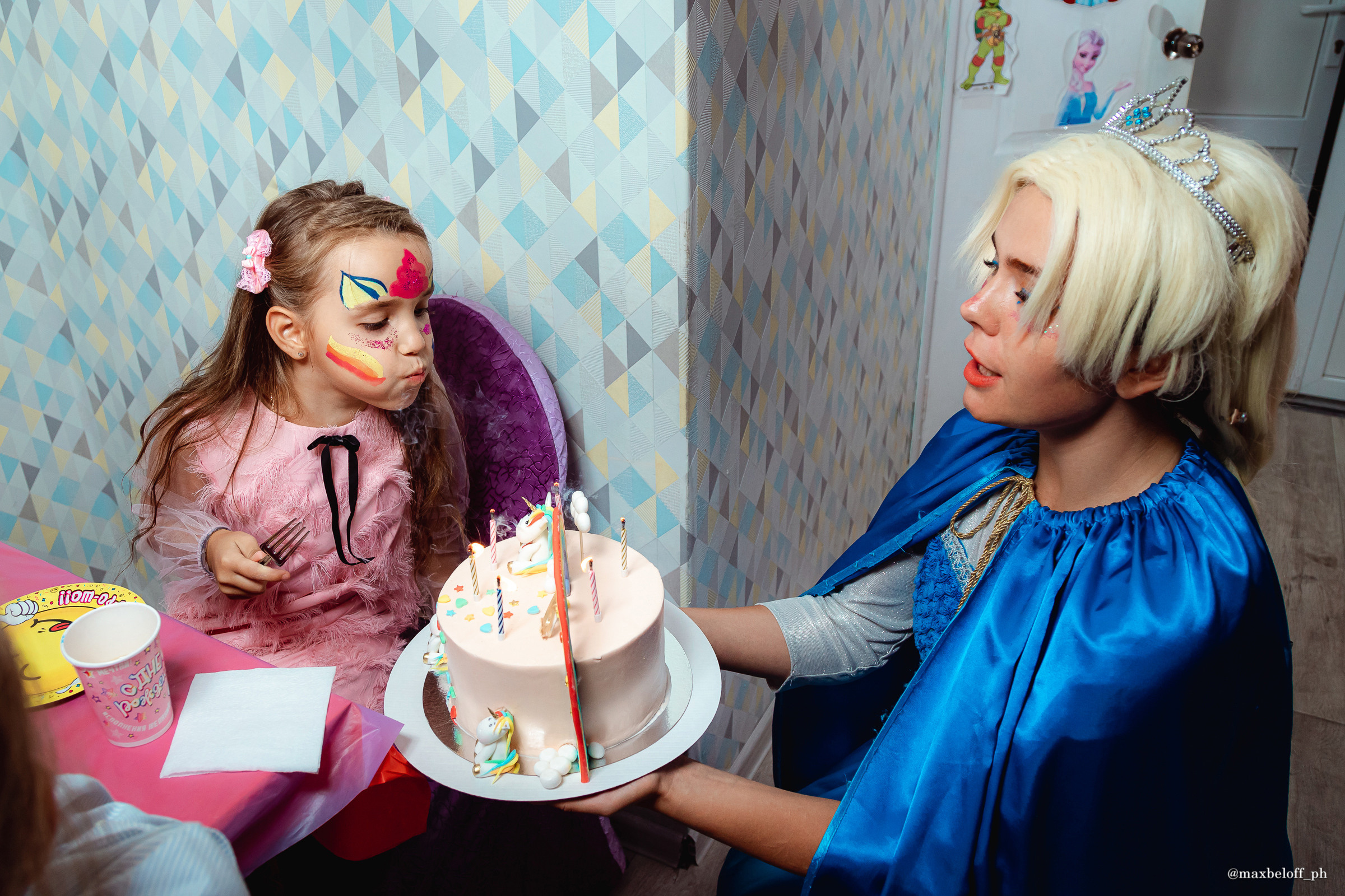 День рождения Миланы в детском центре 3/9 Царство. Семейный фотограф — Макс Белогрудов