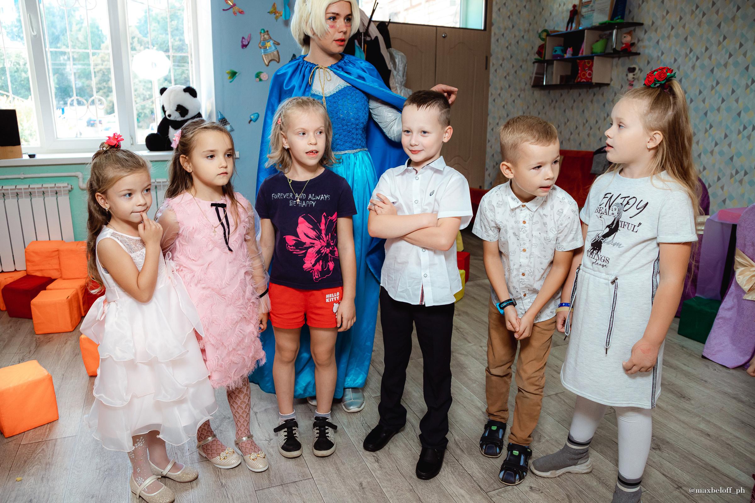 День рождения Миланы в детском центре 3/9 Царство. Семейный фотограф — Макс Белогрудов