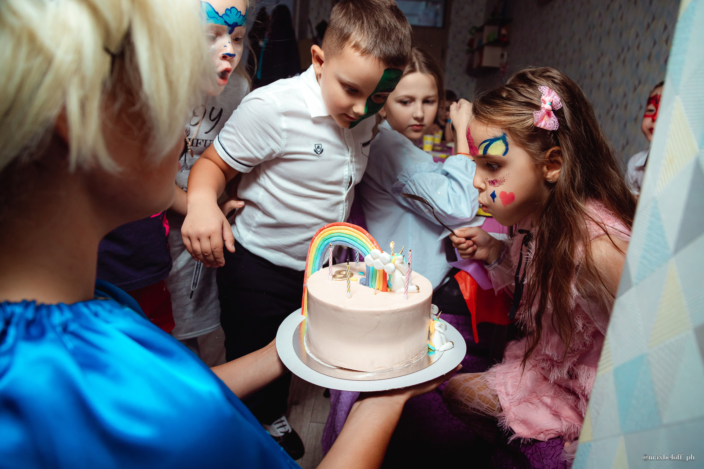 День рождения Миланы в детском центре 3/9 Царство. Семейный фотограф — Макс Белогрудов