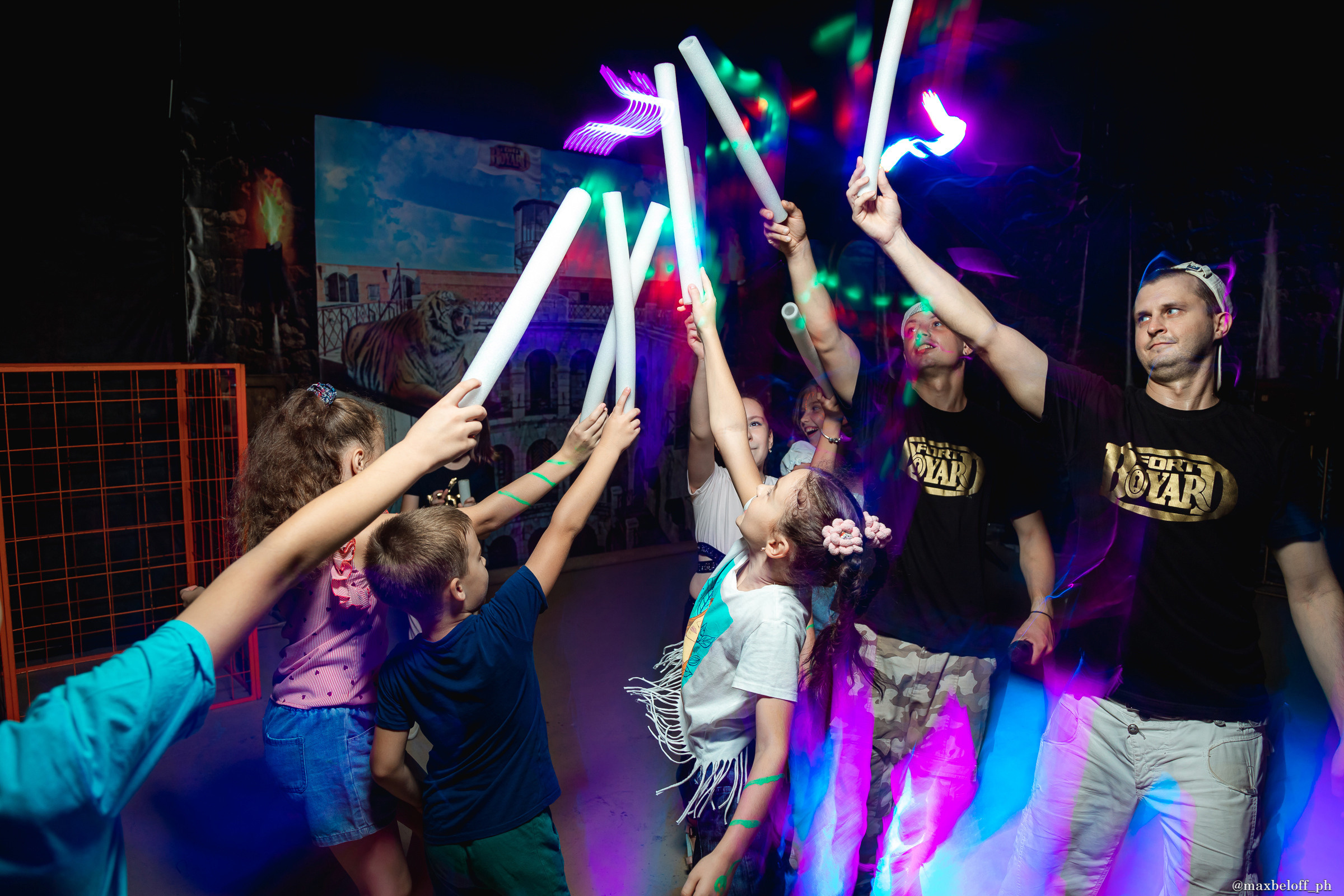 День рождения в квест-шоу Форт Боярд. Семейный фотограф — Макс Белогрудов