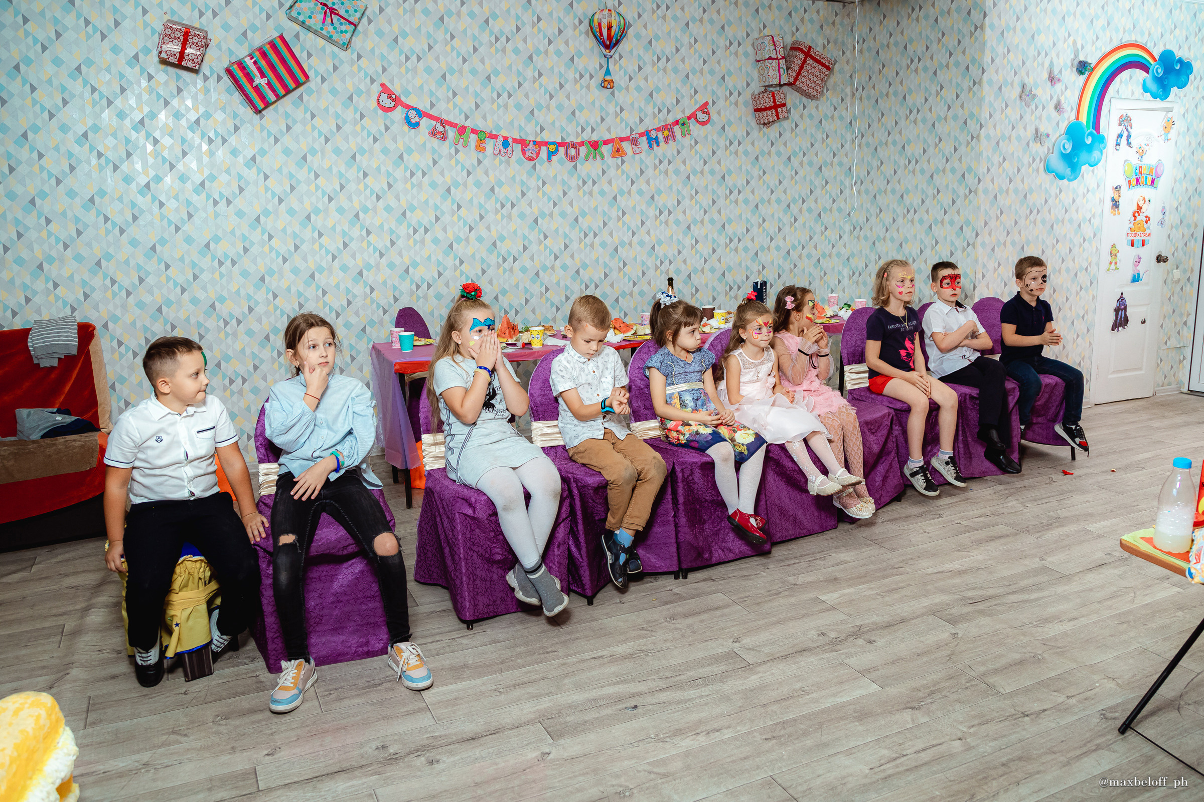 День рождения Миланы в детском центре 3/9 Царство. Семейный фотограф — Макс Белогрудов