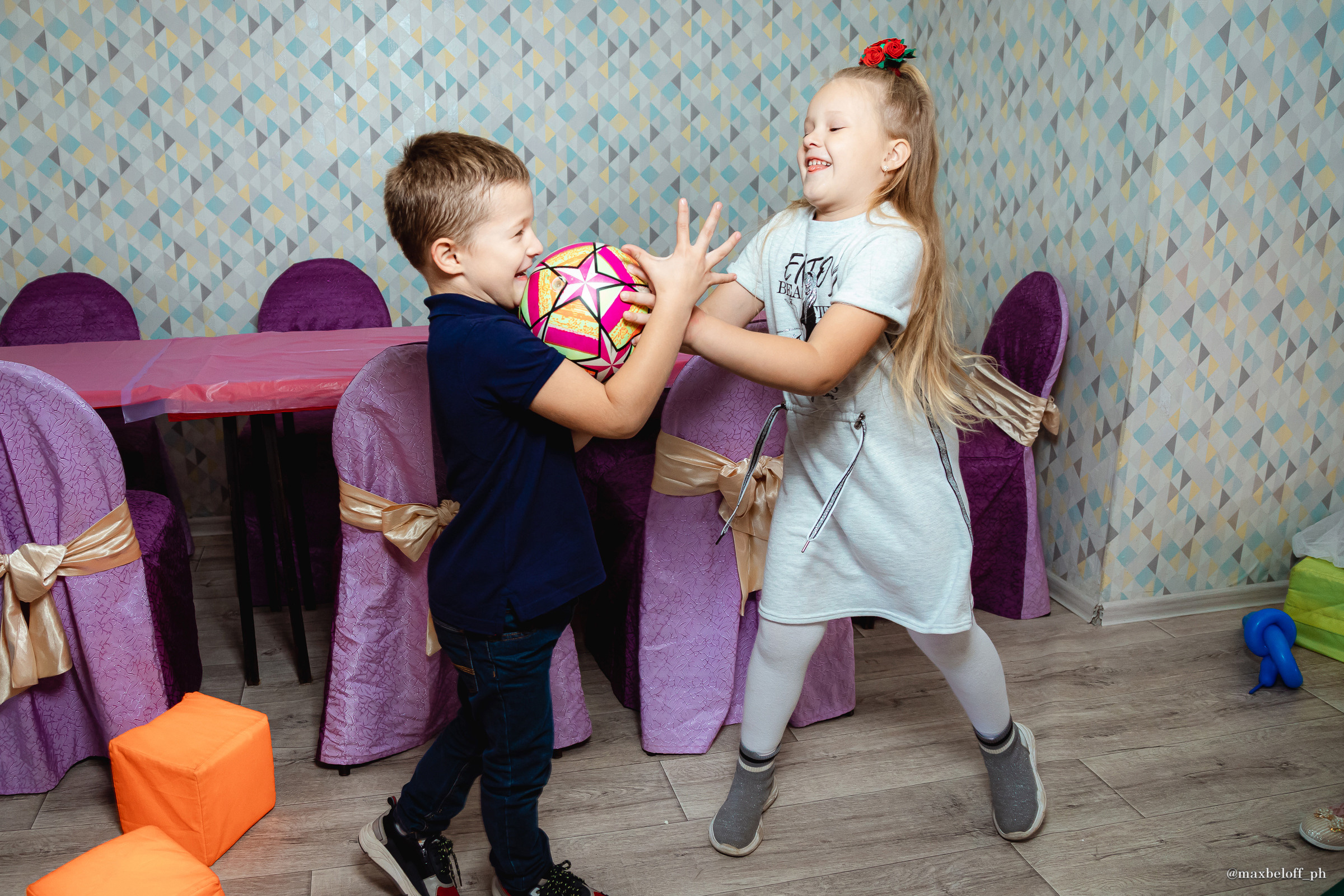 День рождения Миланы в детском центре 3/9 Царство. Семейный фотограф — Макс Белогрудов