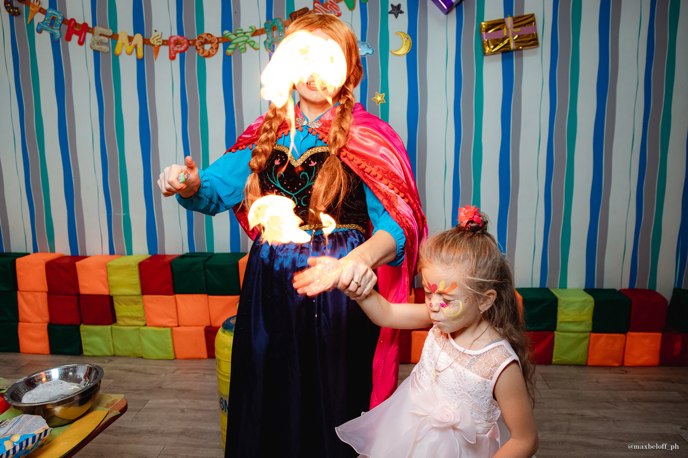 День рождения Миланы в детском центре 3/9 Царство. Семейный фотограф — Макс Белогрудов