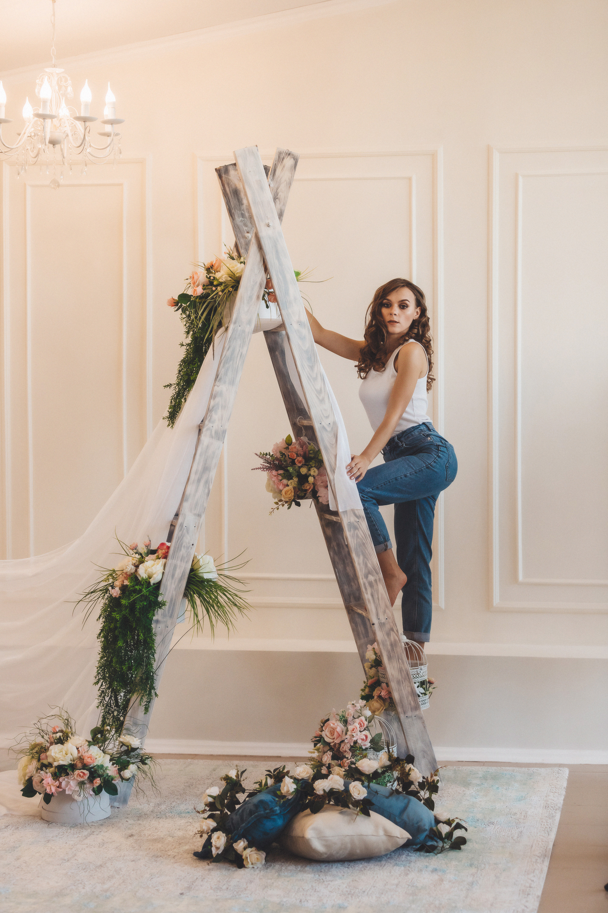 Светлана в студии Sweet Shot. Семейный фотограф — Макс Белогрудов