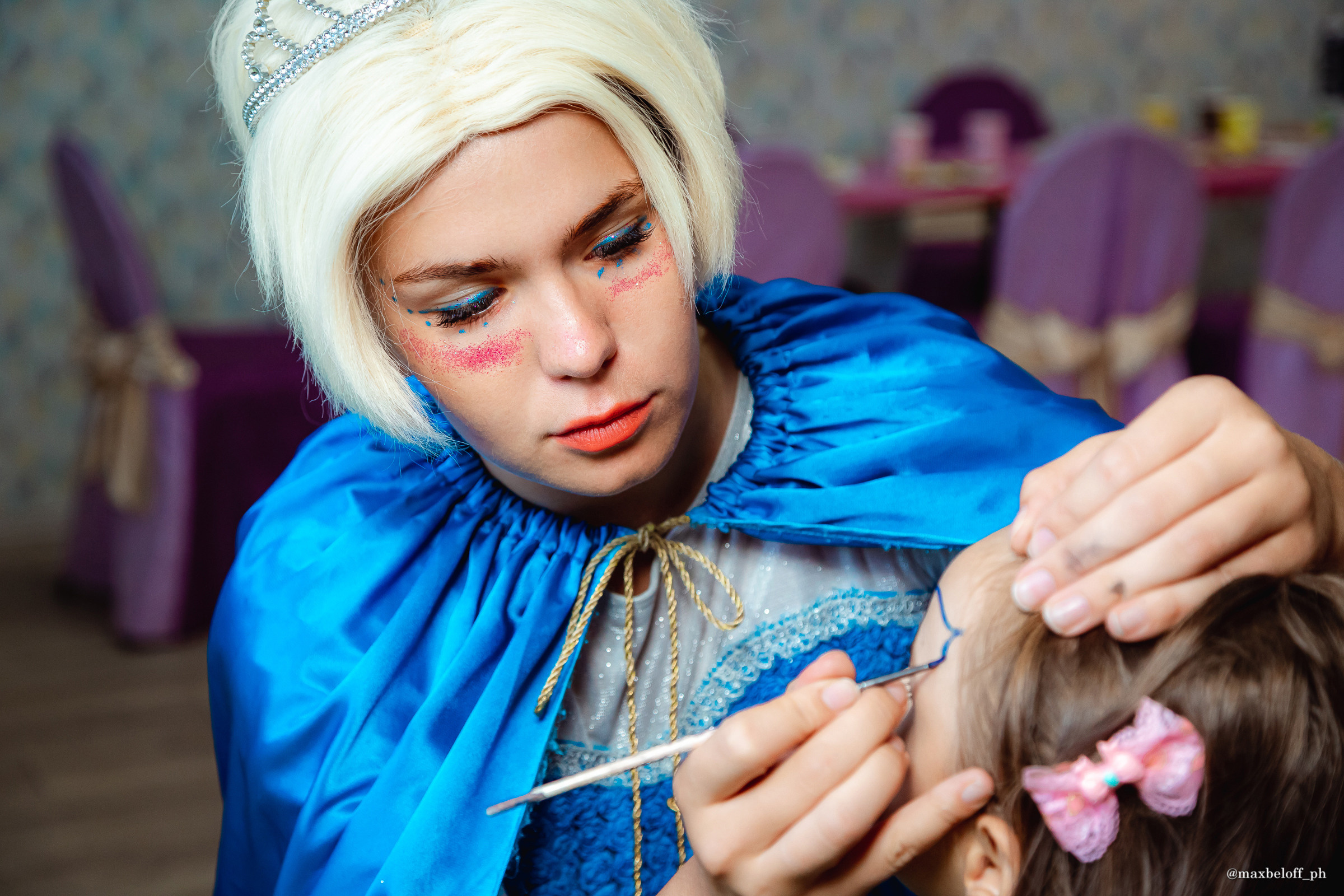 День рождения Миланы в детском центре 3/9 Царство. Семейный фотограф — Макс Белогрудов