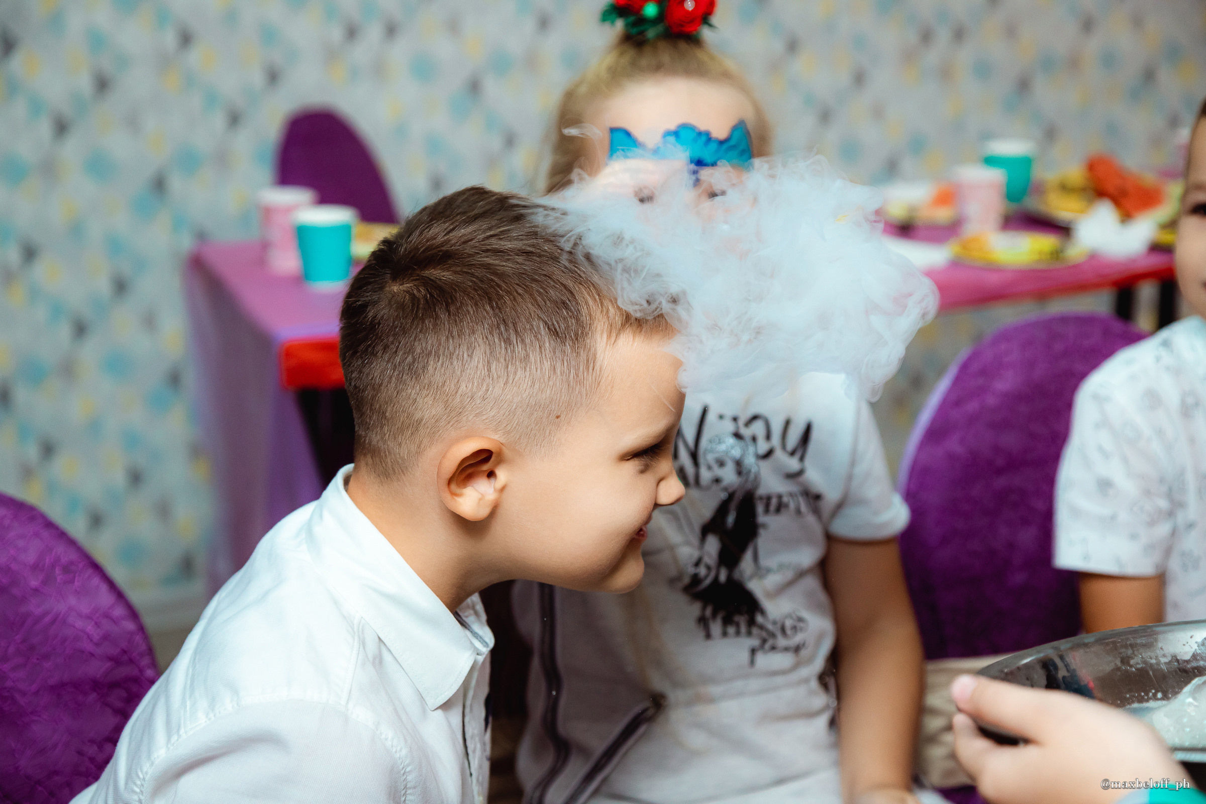 День рождения Миланы в детском центре 3/9 Царство. Семейный фотограф — Макс Белогрудов