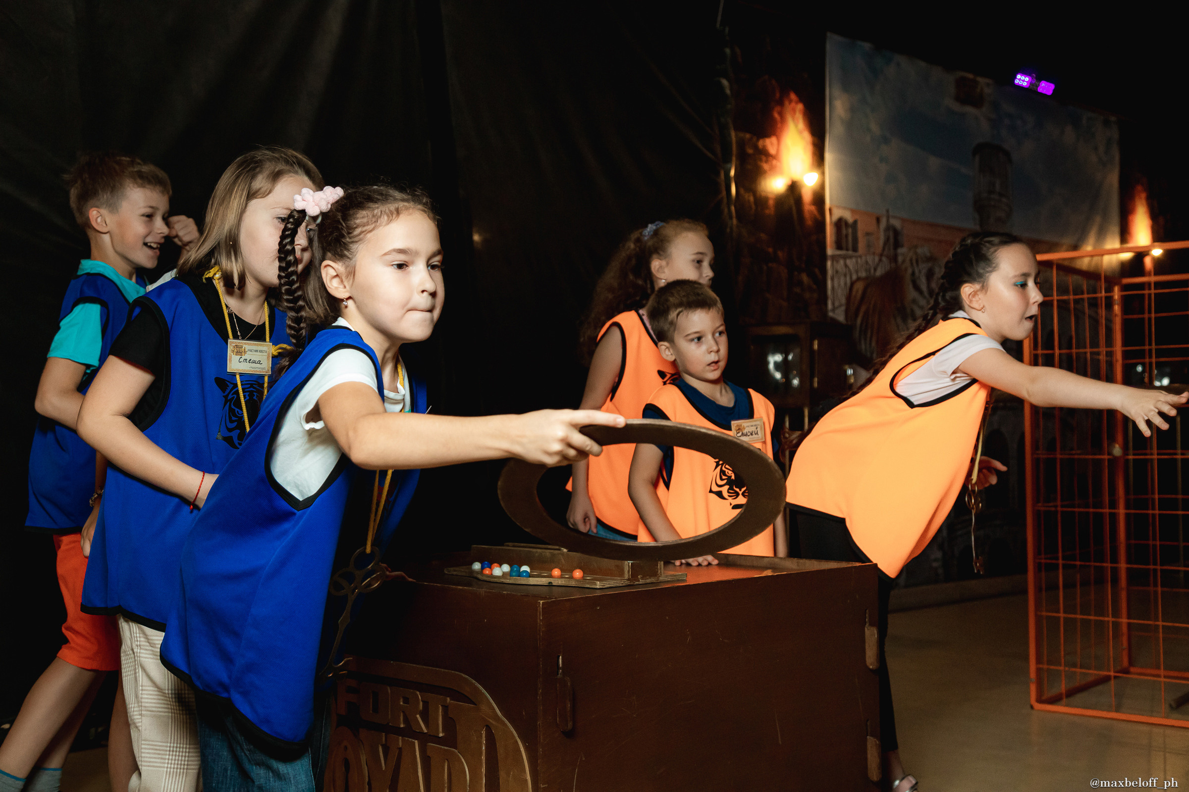 День рождения в квест-шоу Форт Боярд. Семейный фотограф — Макс Белогрудов